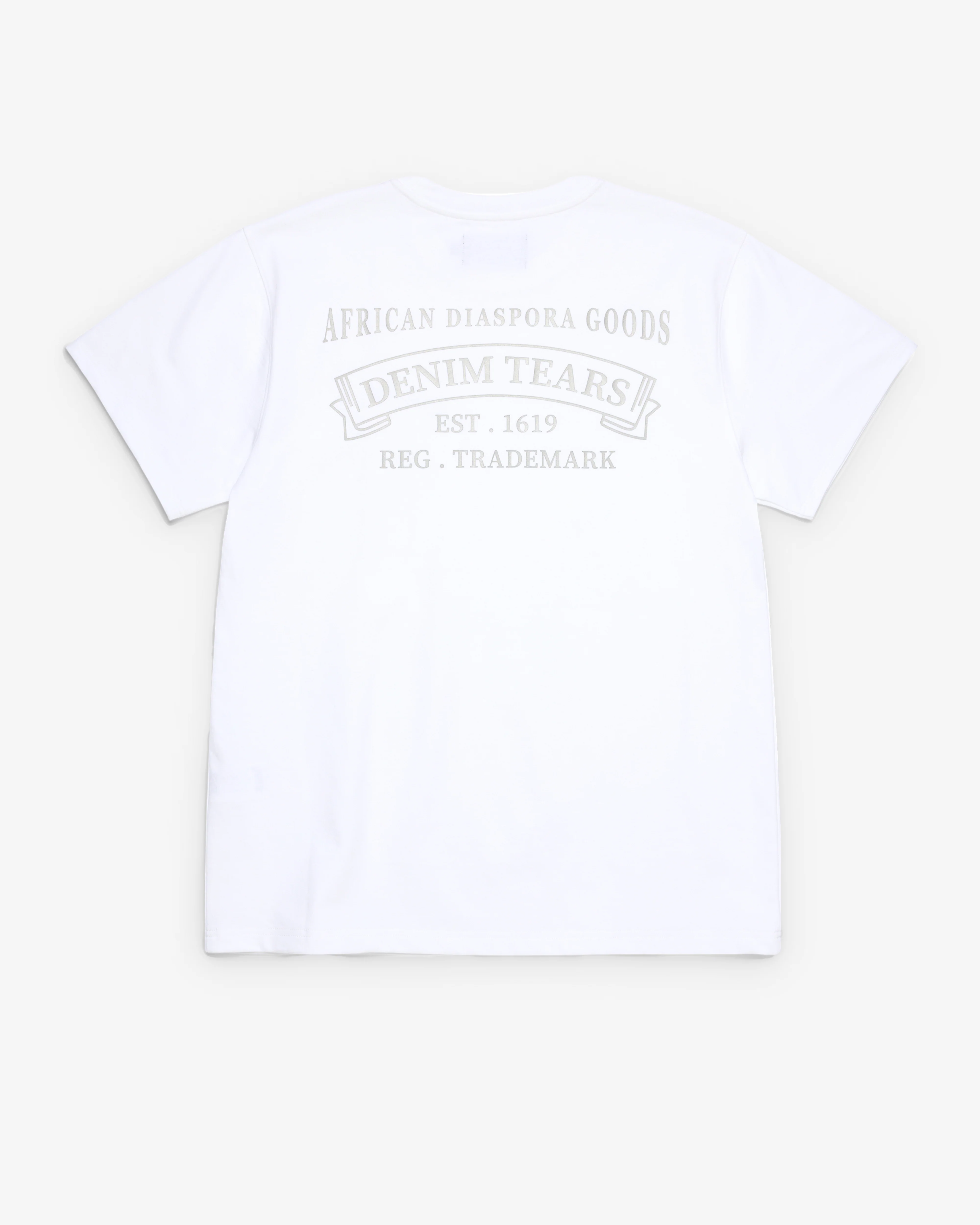 Denim Tears - Men's ADG Stamp Tee - (White)