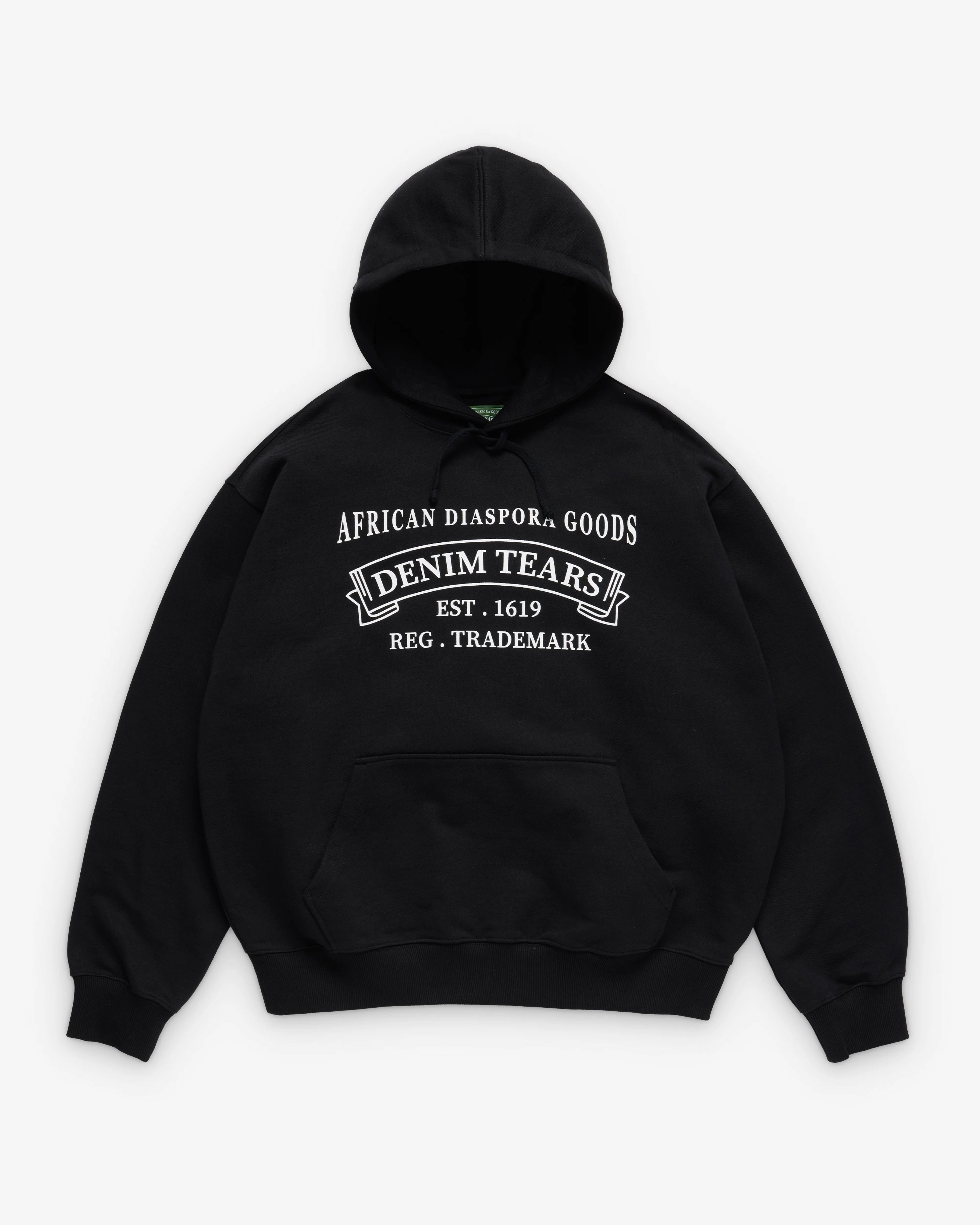 Denim Tears - Men's AO ADG Stamp Hoodie - (Black)