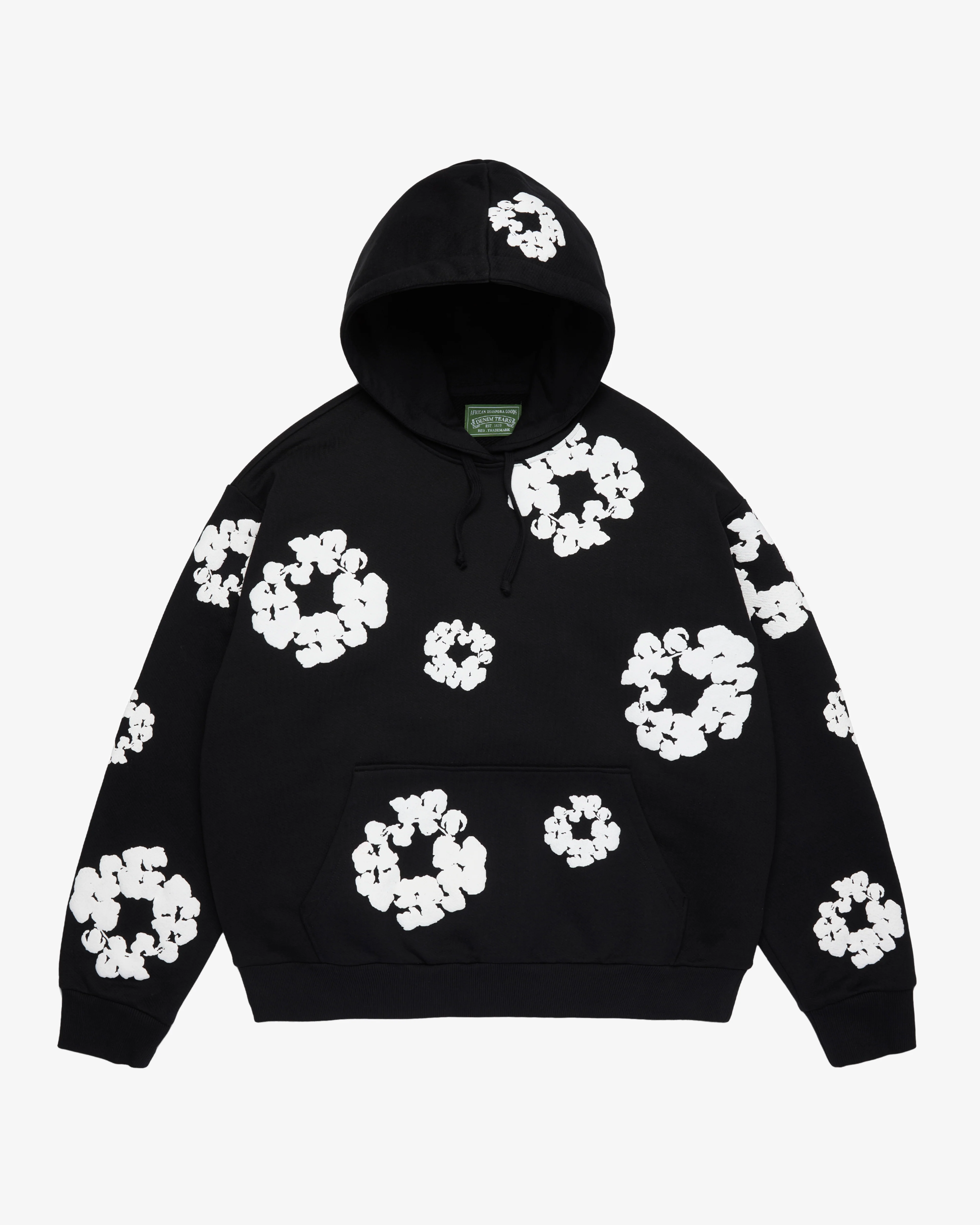 Denim Tears - Men's Cotton Wreath Hoodie - (Black)