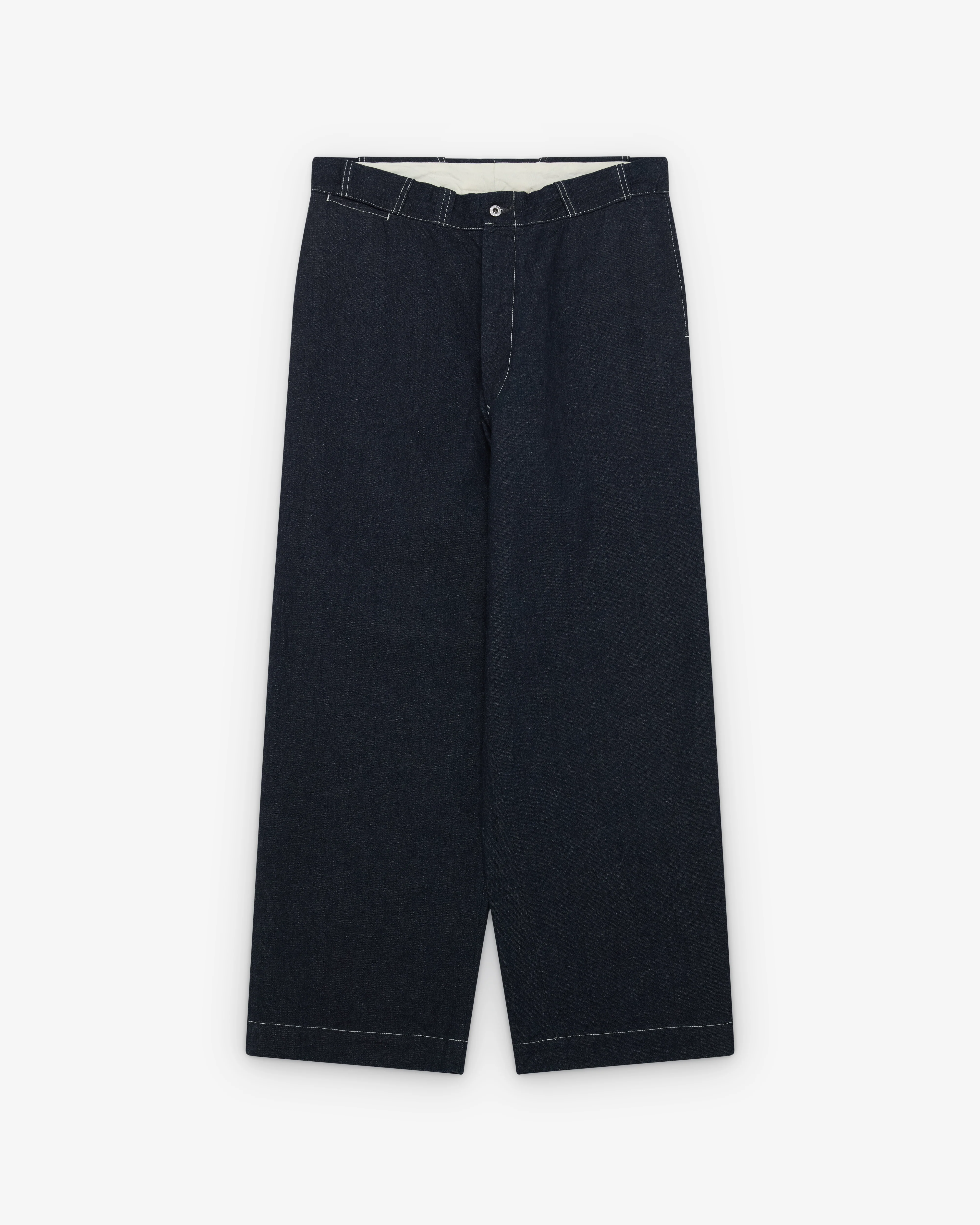 A.Presse - Men's Denim Work Pants - (One Wash)
