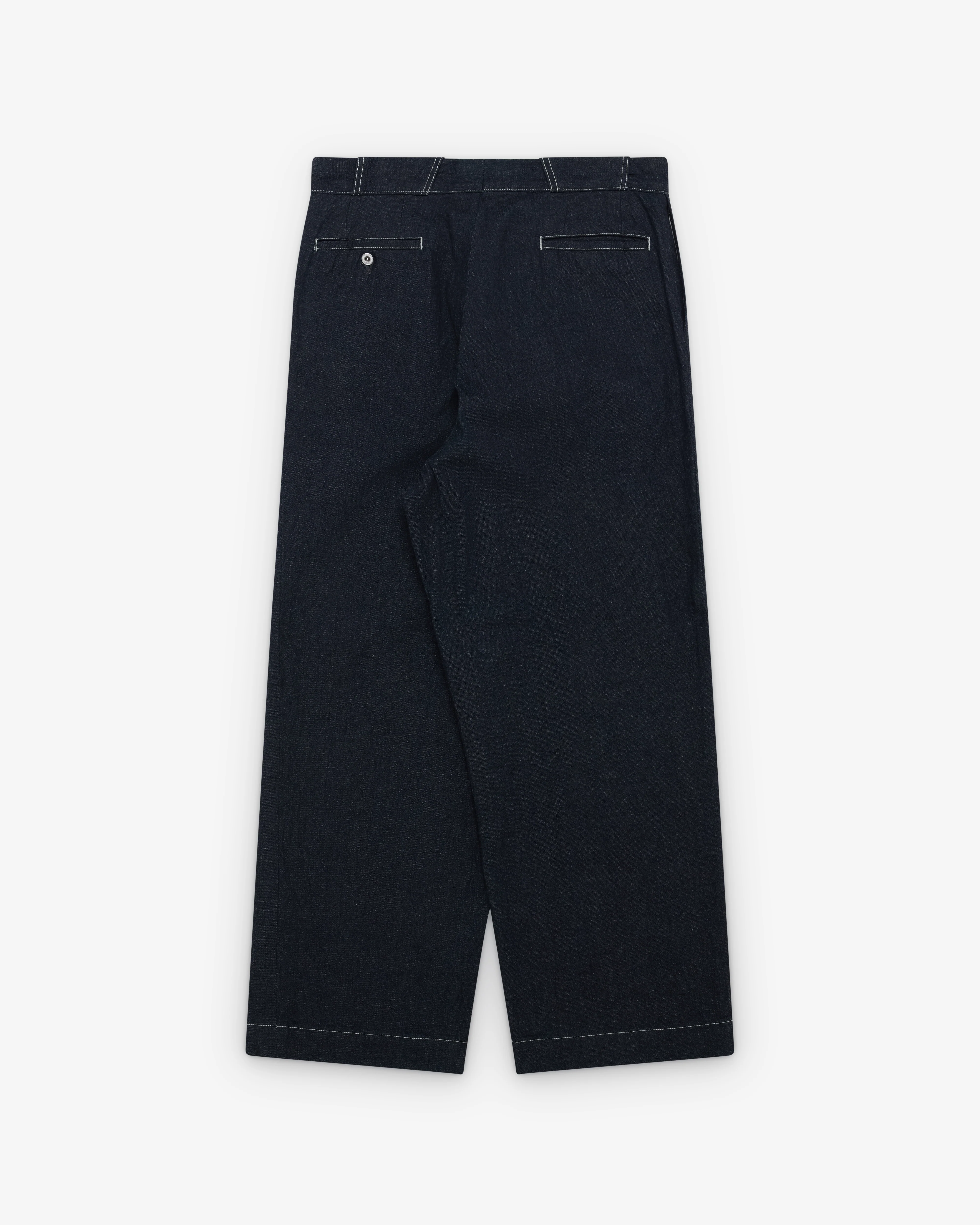A.Presse - Men's Denim Work Pants - (One Wash)