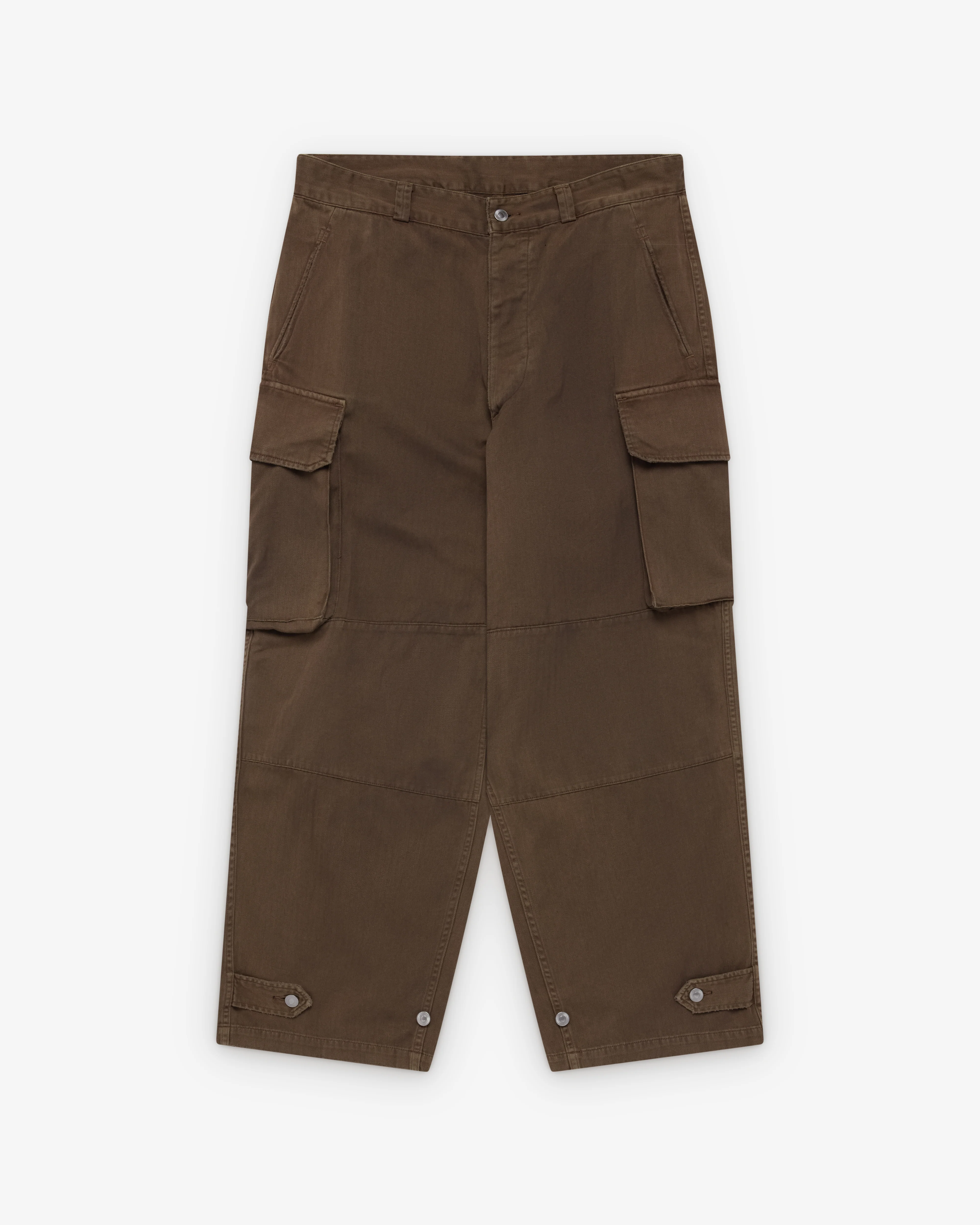 A.Presse - Men's Vintage FA HBT M-47 Trousers - (Brown)