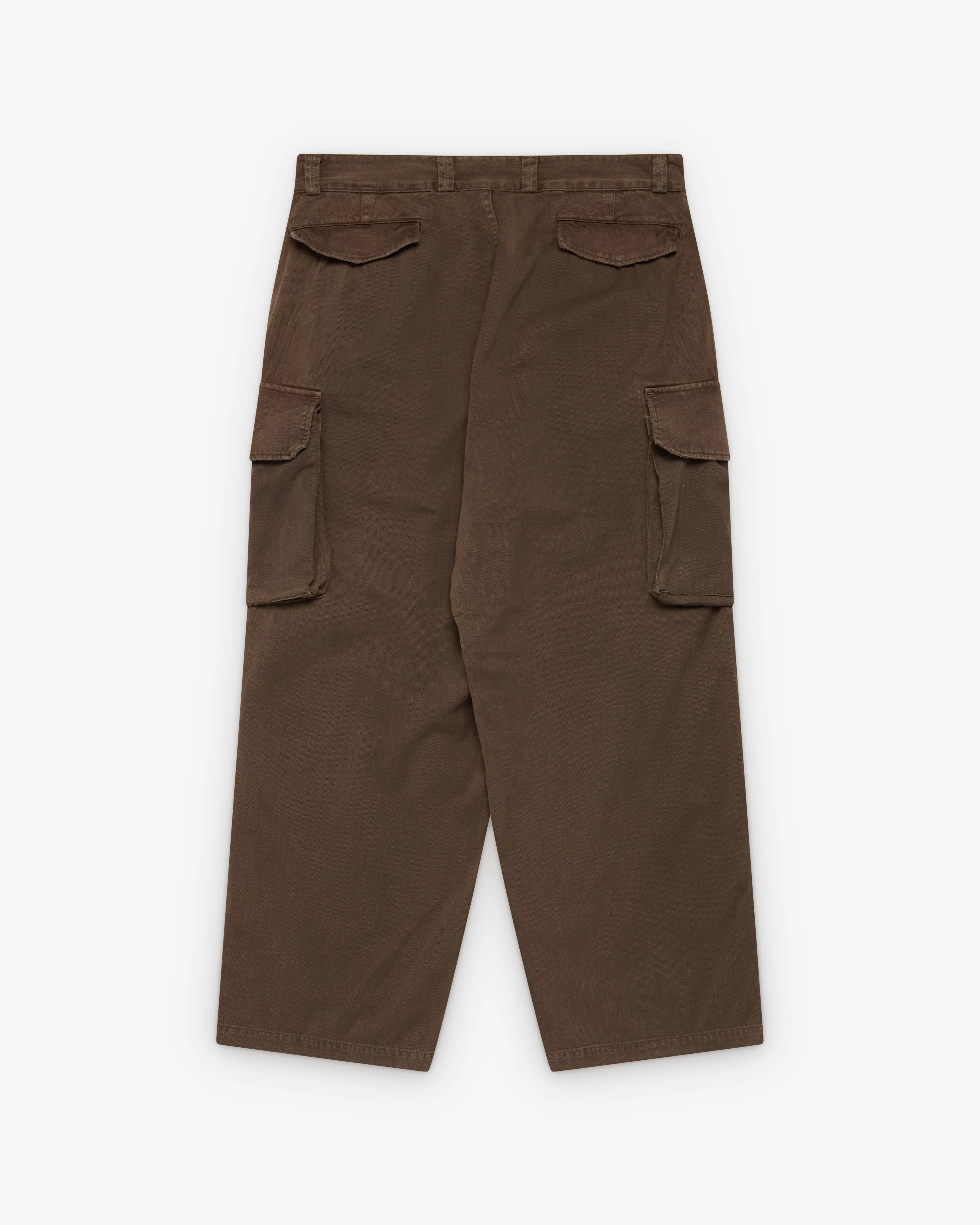 A.Presse - Men's Vintage FA HBT M-47 Trousers - (Brown)