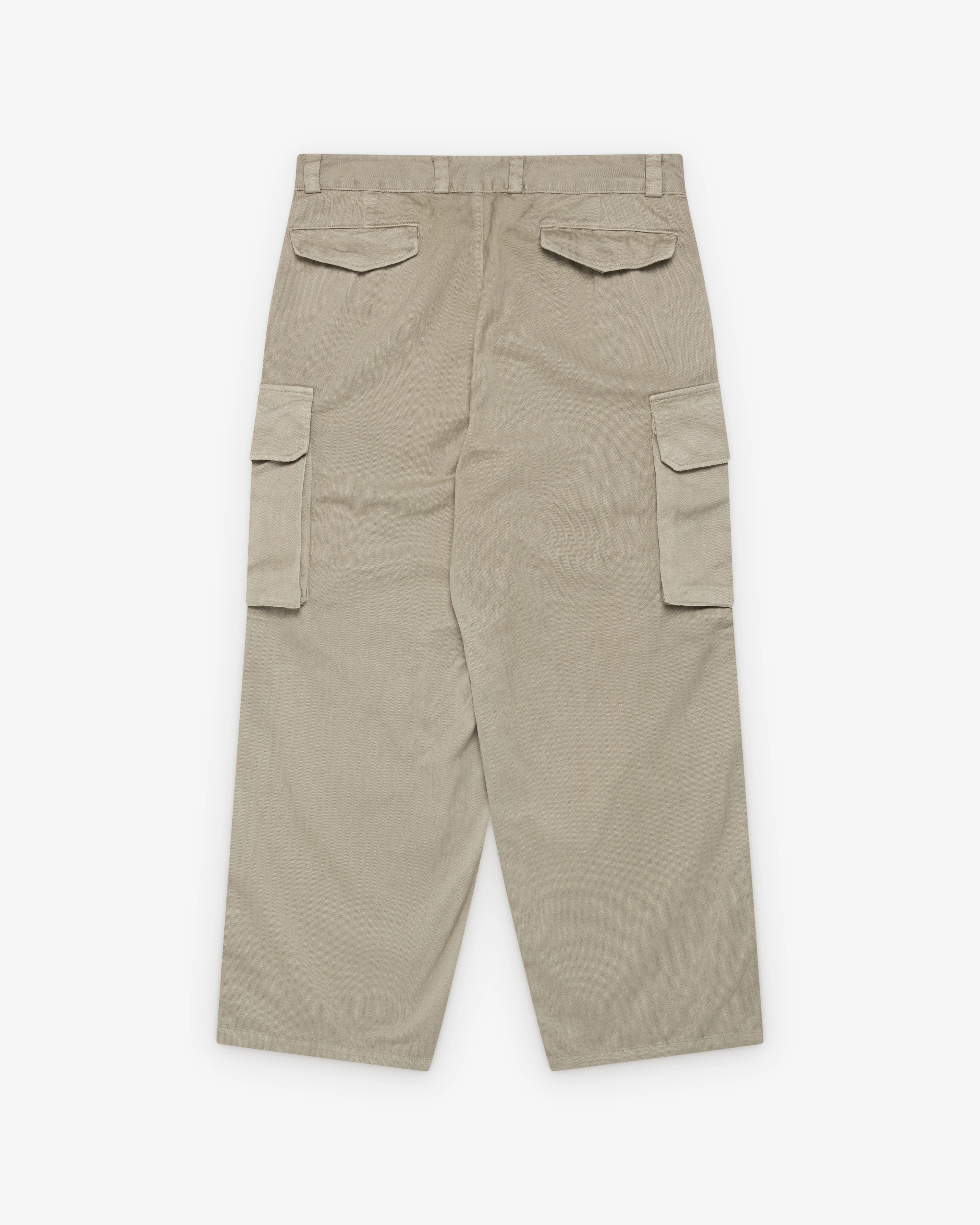 A.Presse - Men's Vintage FA HBT M-47 Trousers - (Greige)