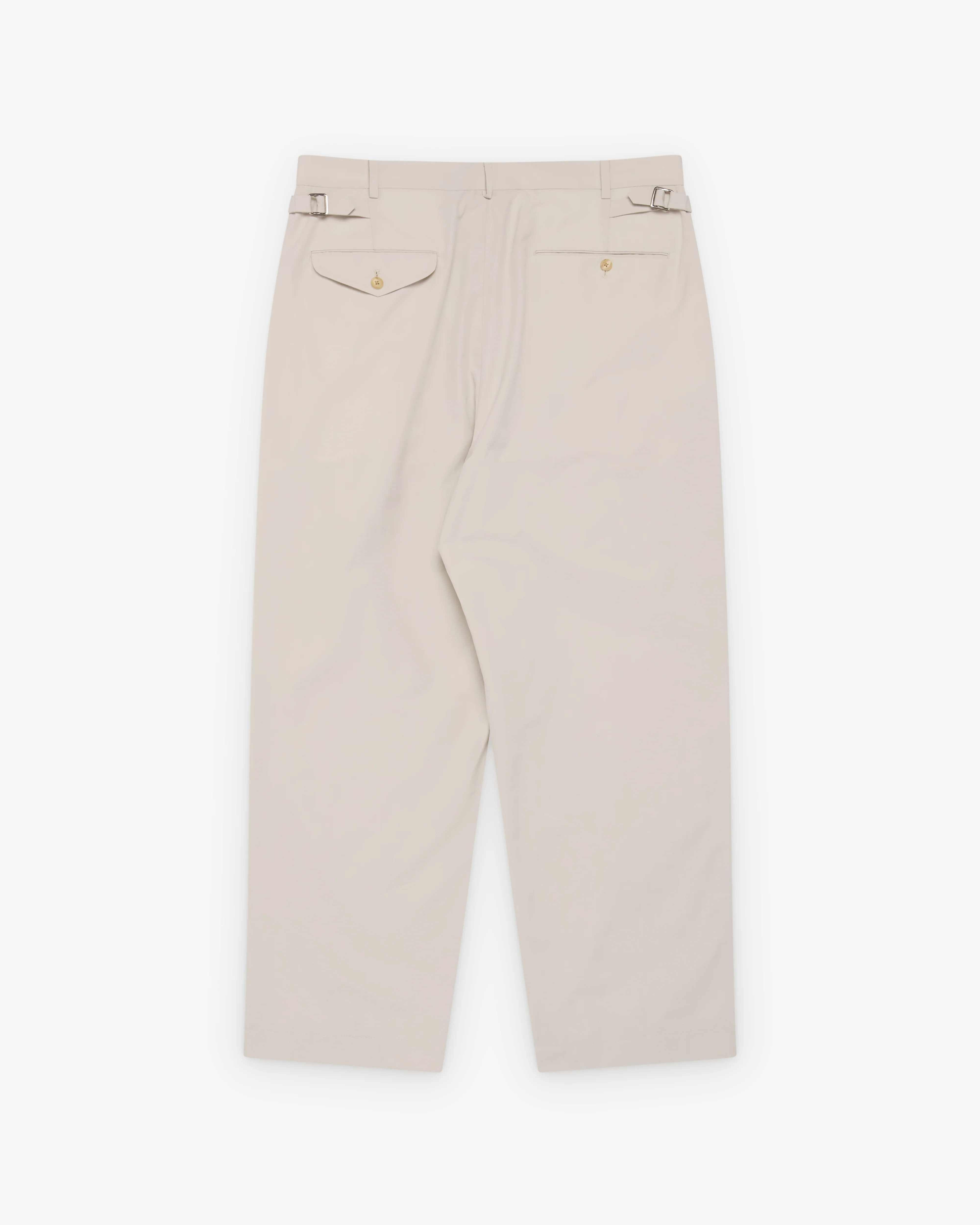 A.Presse - Men's High Density Weather Cloth Trousers - (Ecru)