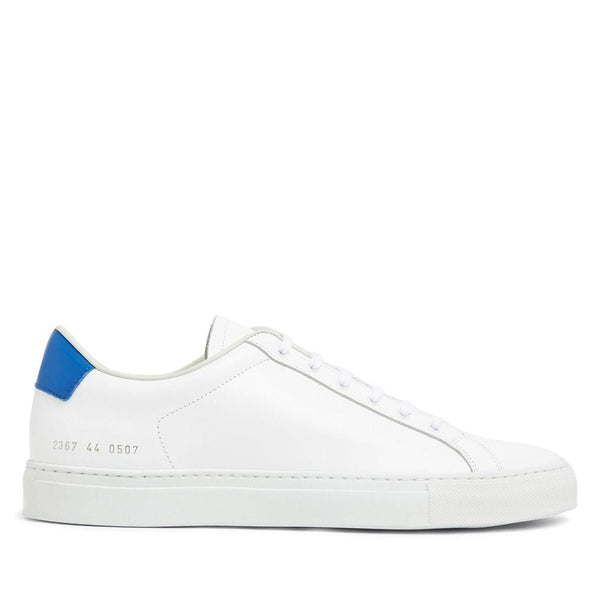 Common Projects - Retro Classic Sneakers - (White/Blue)