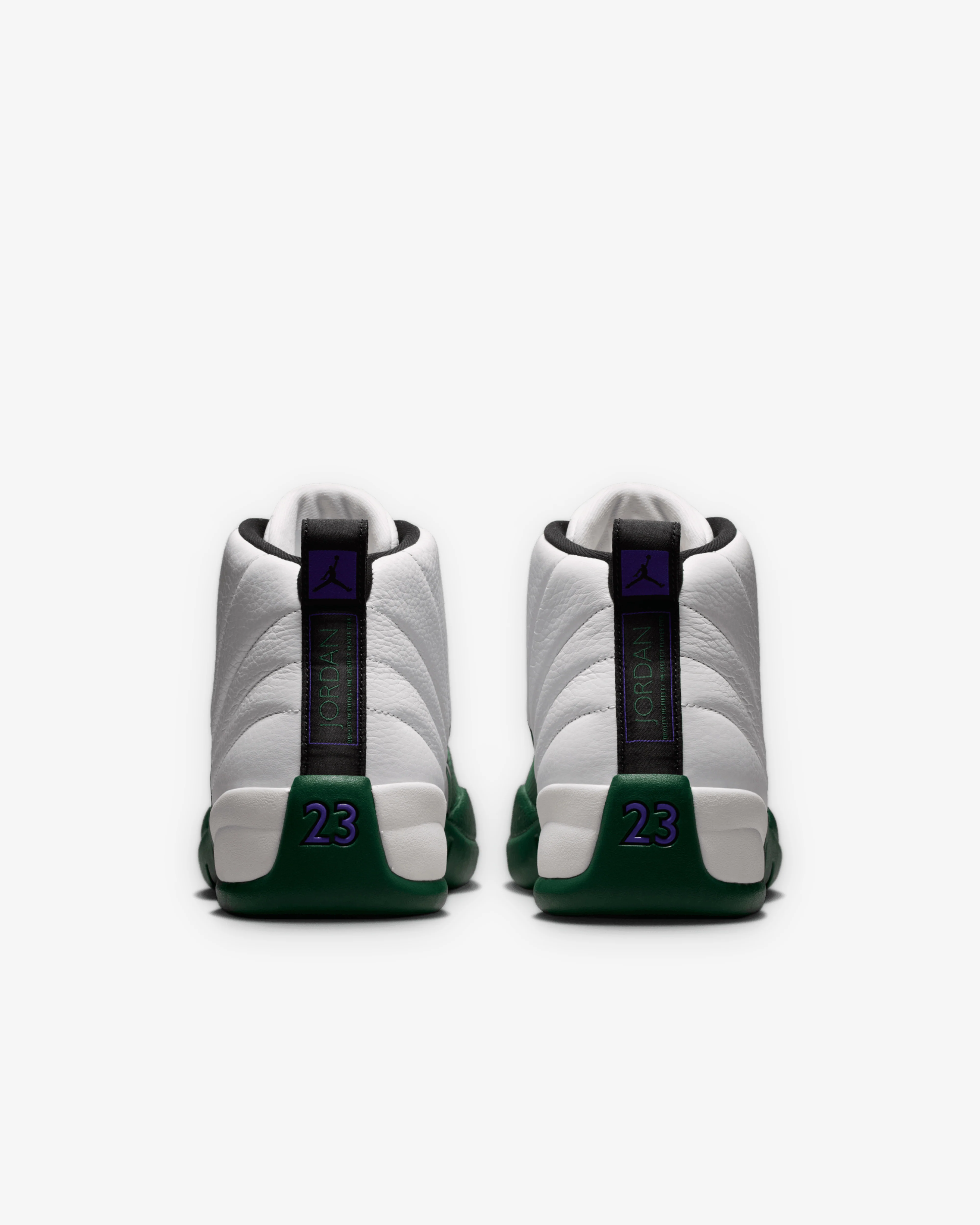 Jordan - Air Jordan 12 Retro - (Summit White/Gorge Green)