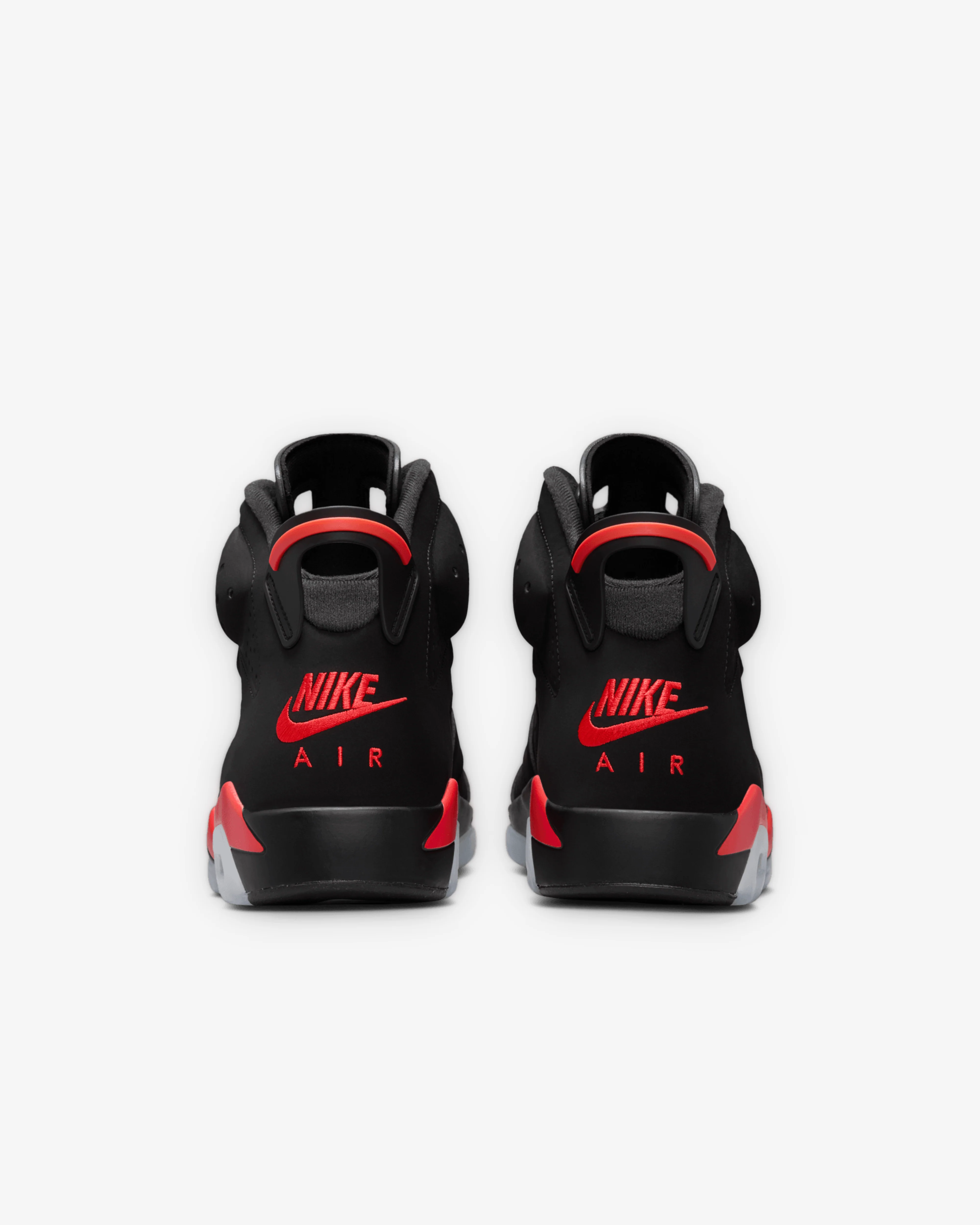 Nike - Men's Air Jordan 6 Retro Infrared Sneakers - (Black/Light Crimson)