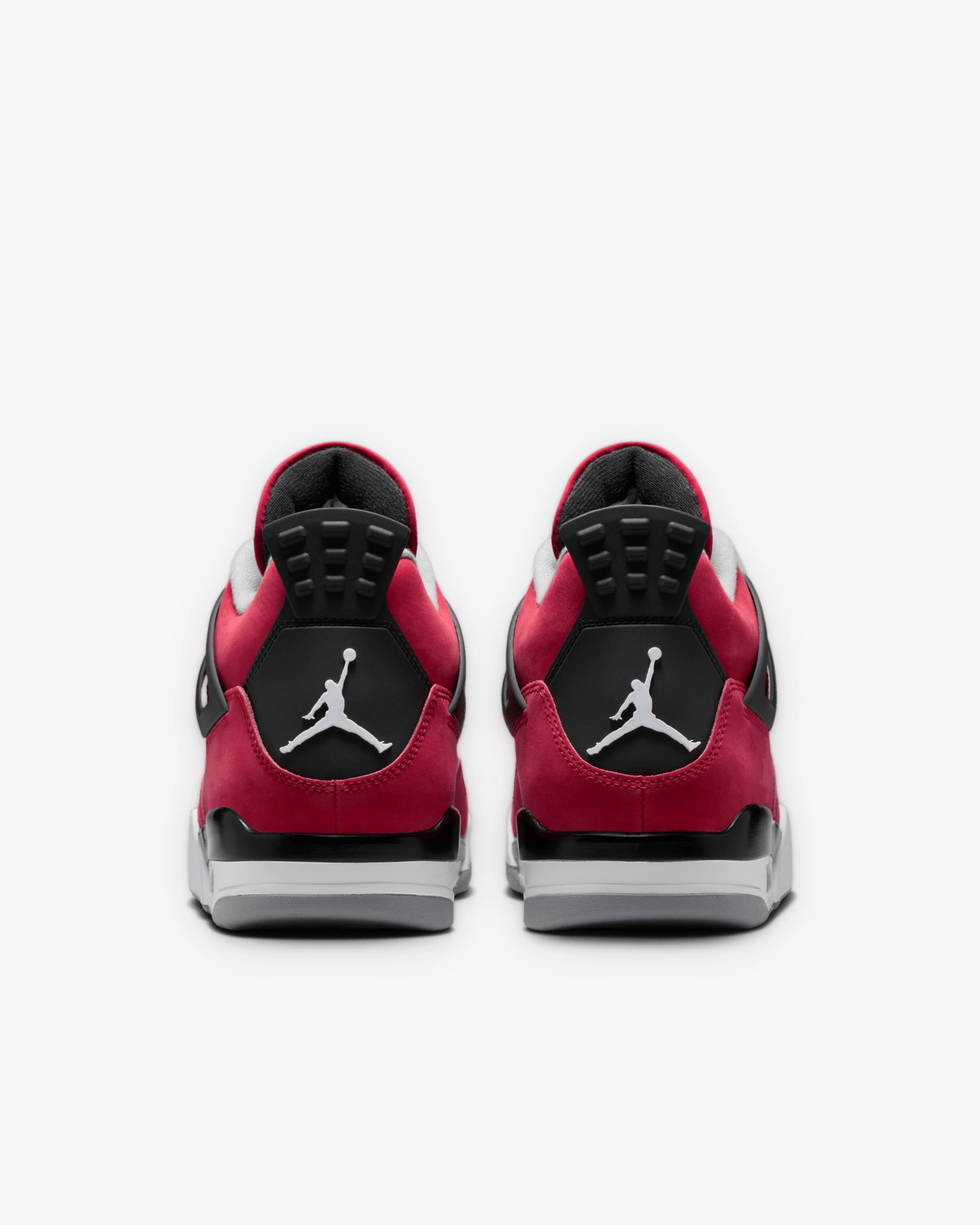 Nike - Men's Air Jordan 4 Retro Toro Bravo Sneakers - (Fire Red/Black/Cement Grey)