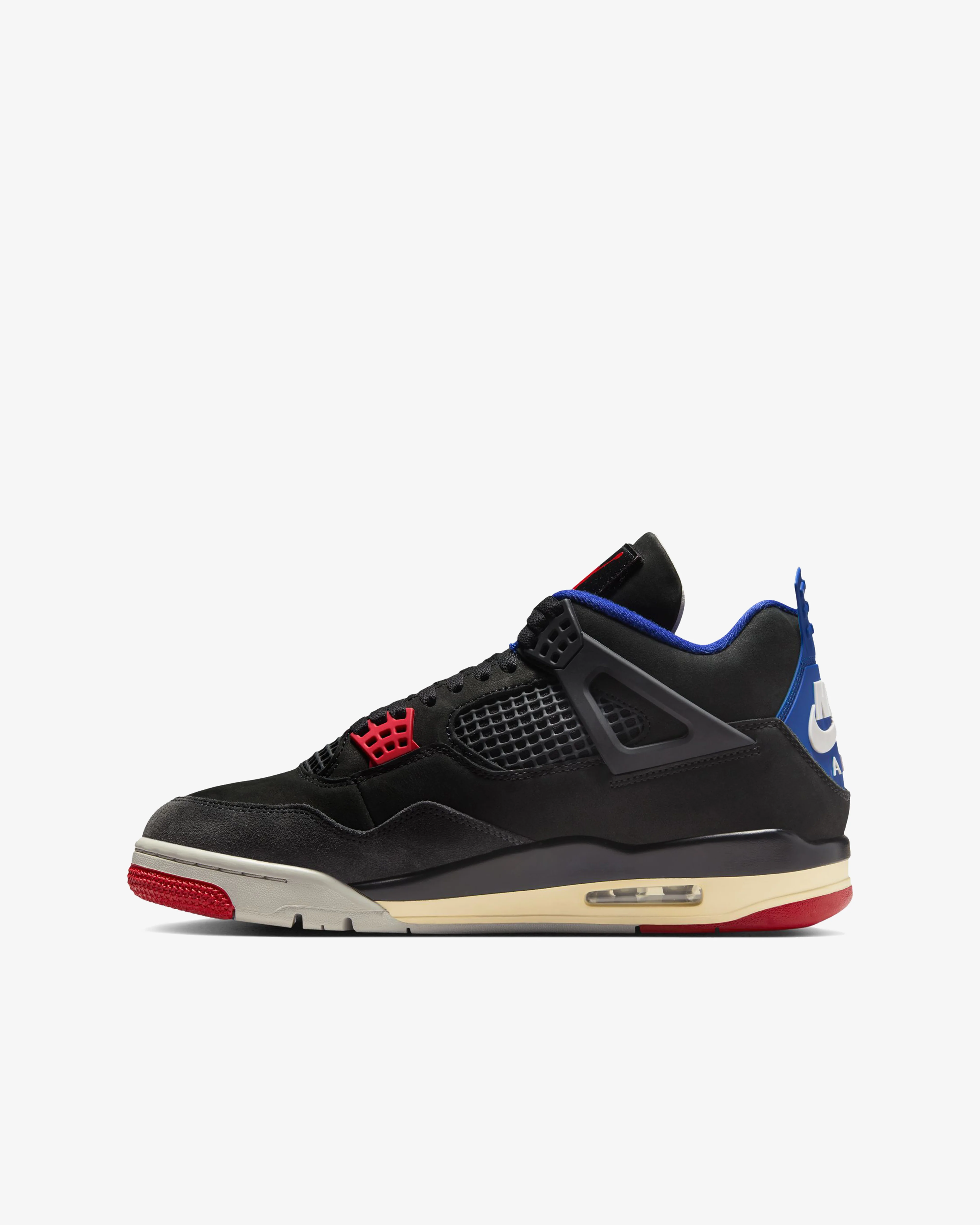 Nike - Men's Air Jordan 4 Retro Sneakers - (Black/Chile Red)