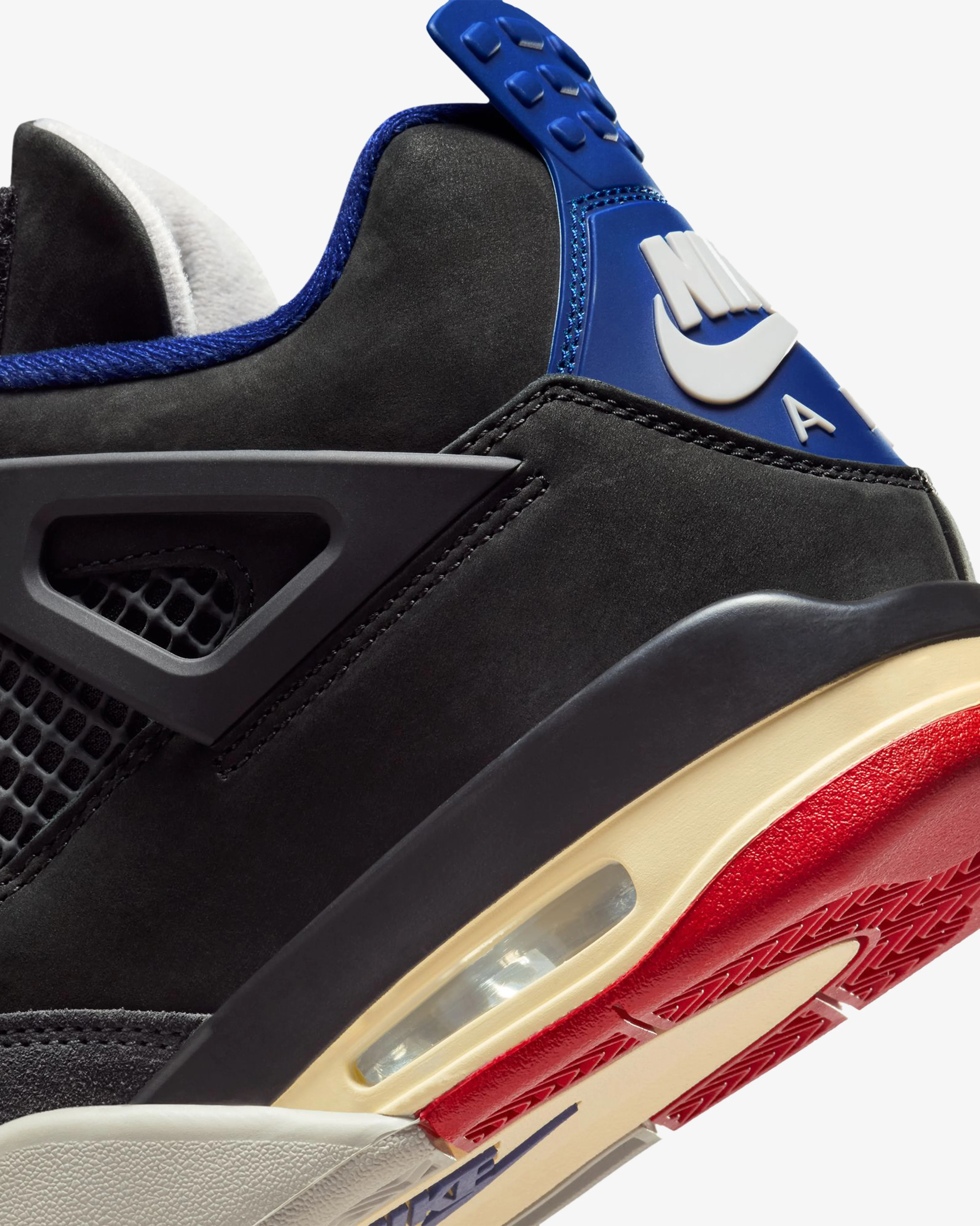 Nike - Men's Air Jordan 4 Retro Sneakers - (Black/Chile Red)