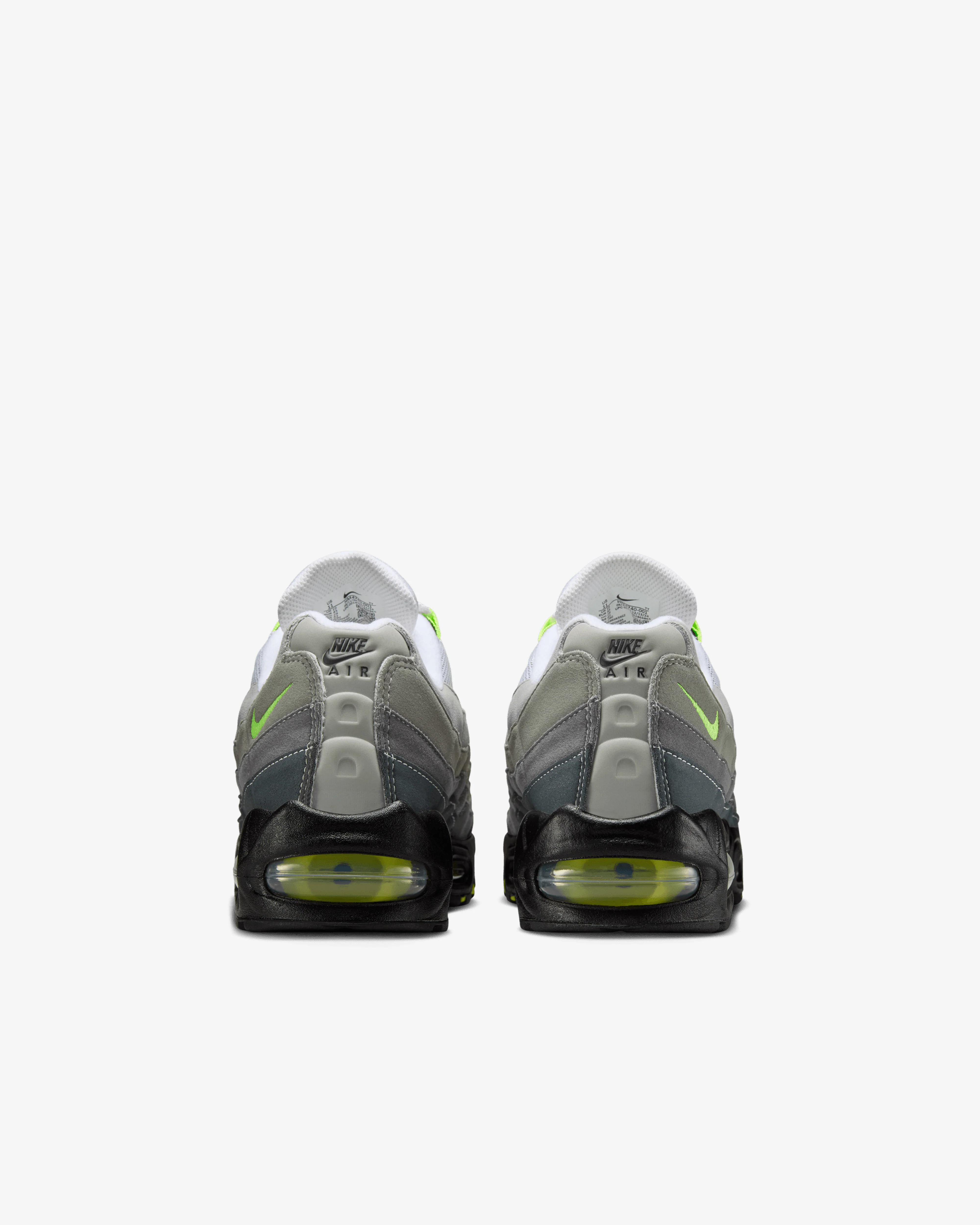 Nike - Women's Air Max 95 OG Sneakers - (Black/Neon)