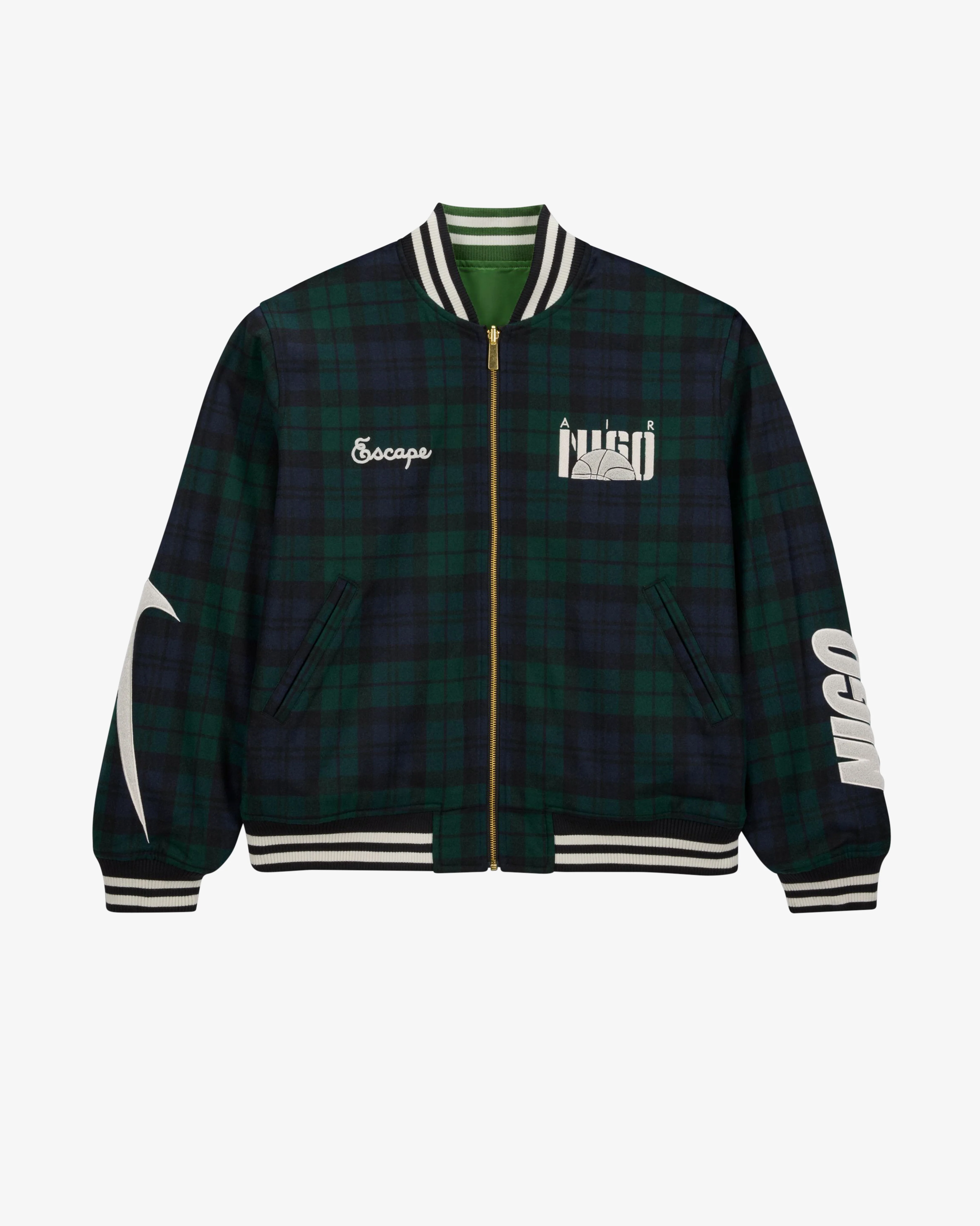 Nike - Men's Nigo Reversible Coach Jacket - (Midnight Navy/Black)