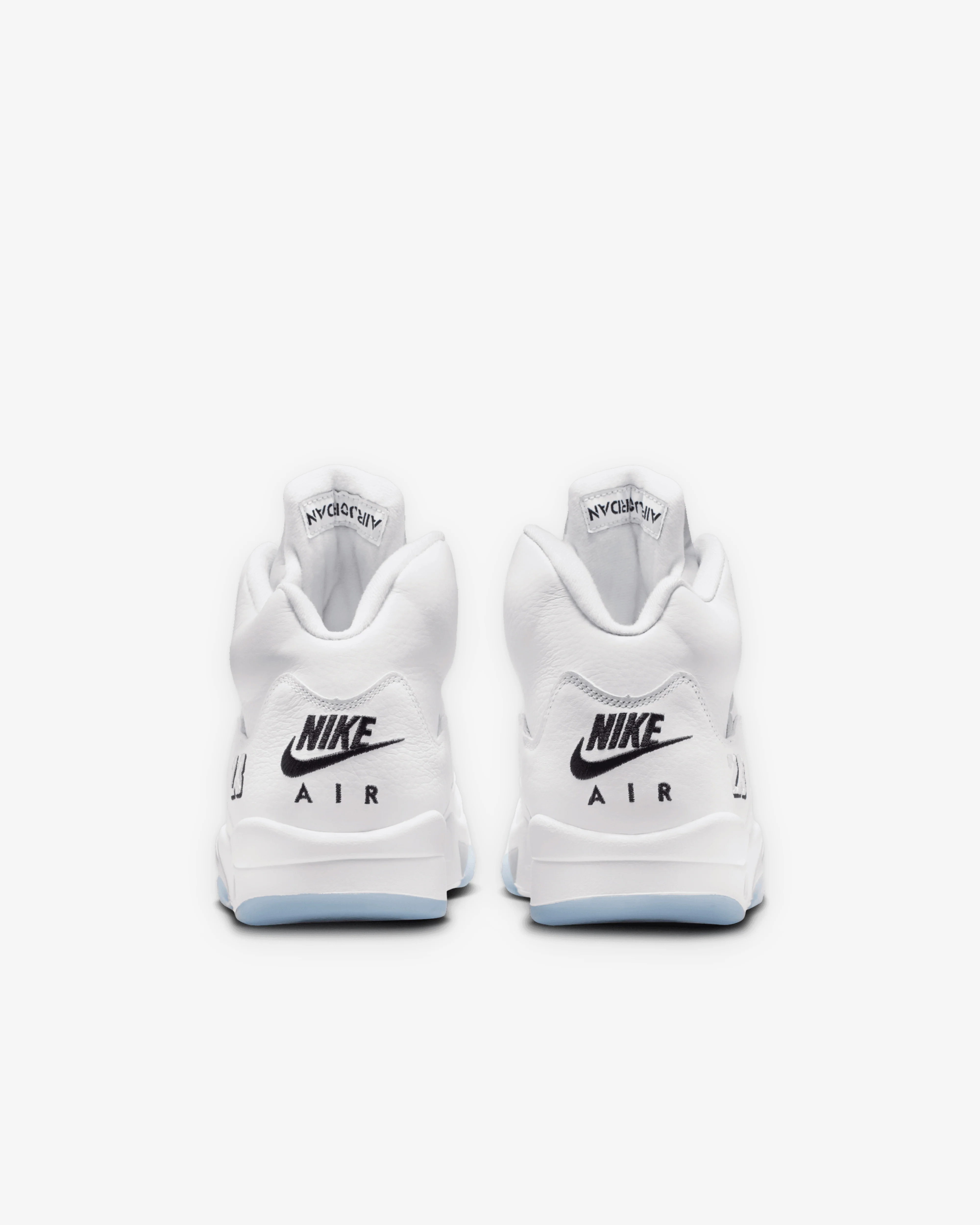 Nike - Men's Air Jordan 5 Retro OG Sneakers - (White/Metallic Silver)