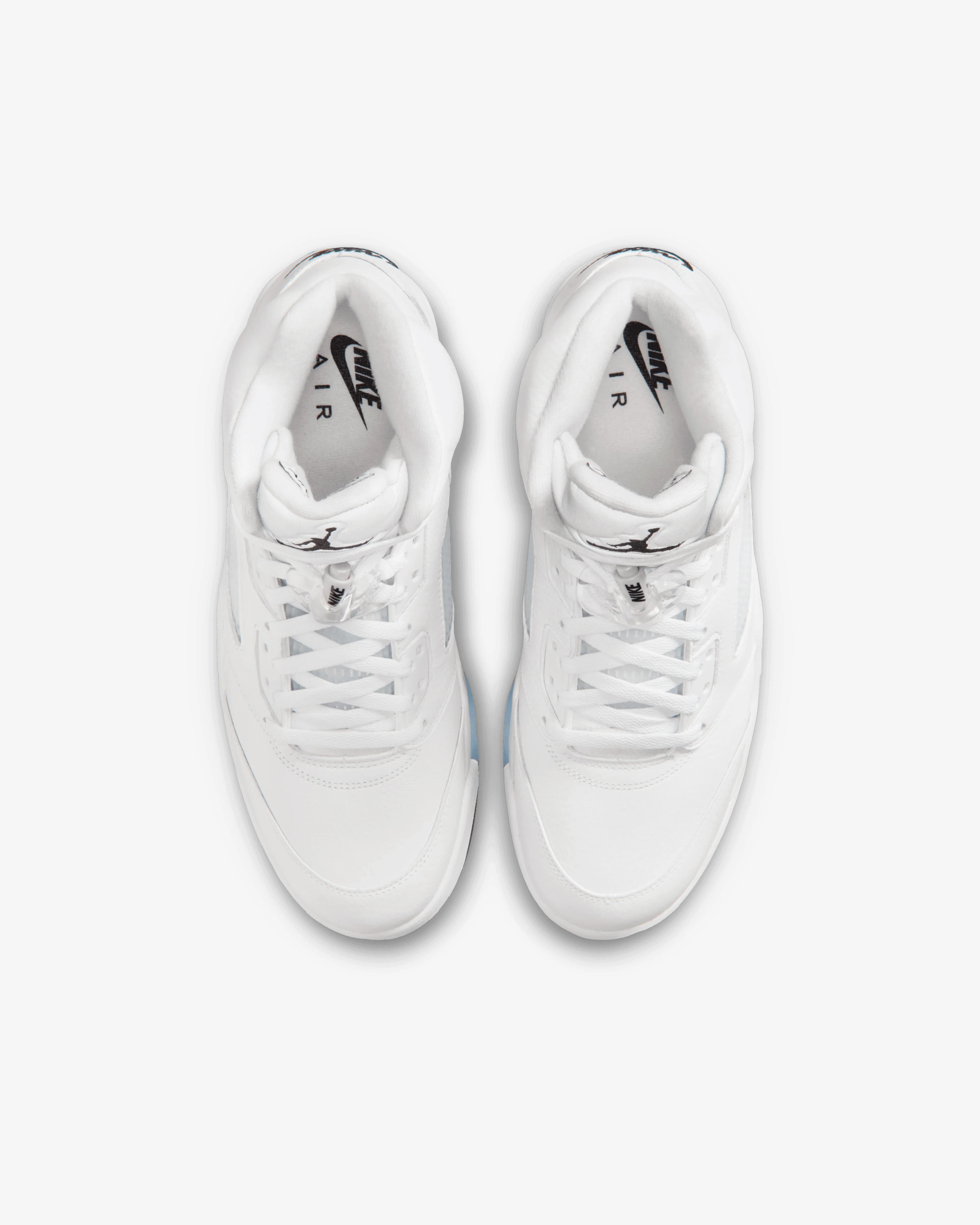 Nike - Men's Air Jordan 5 Retro OG Sneakers - (White/Metallic Silver)