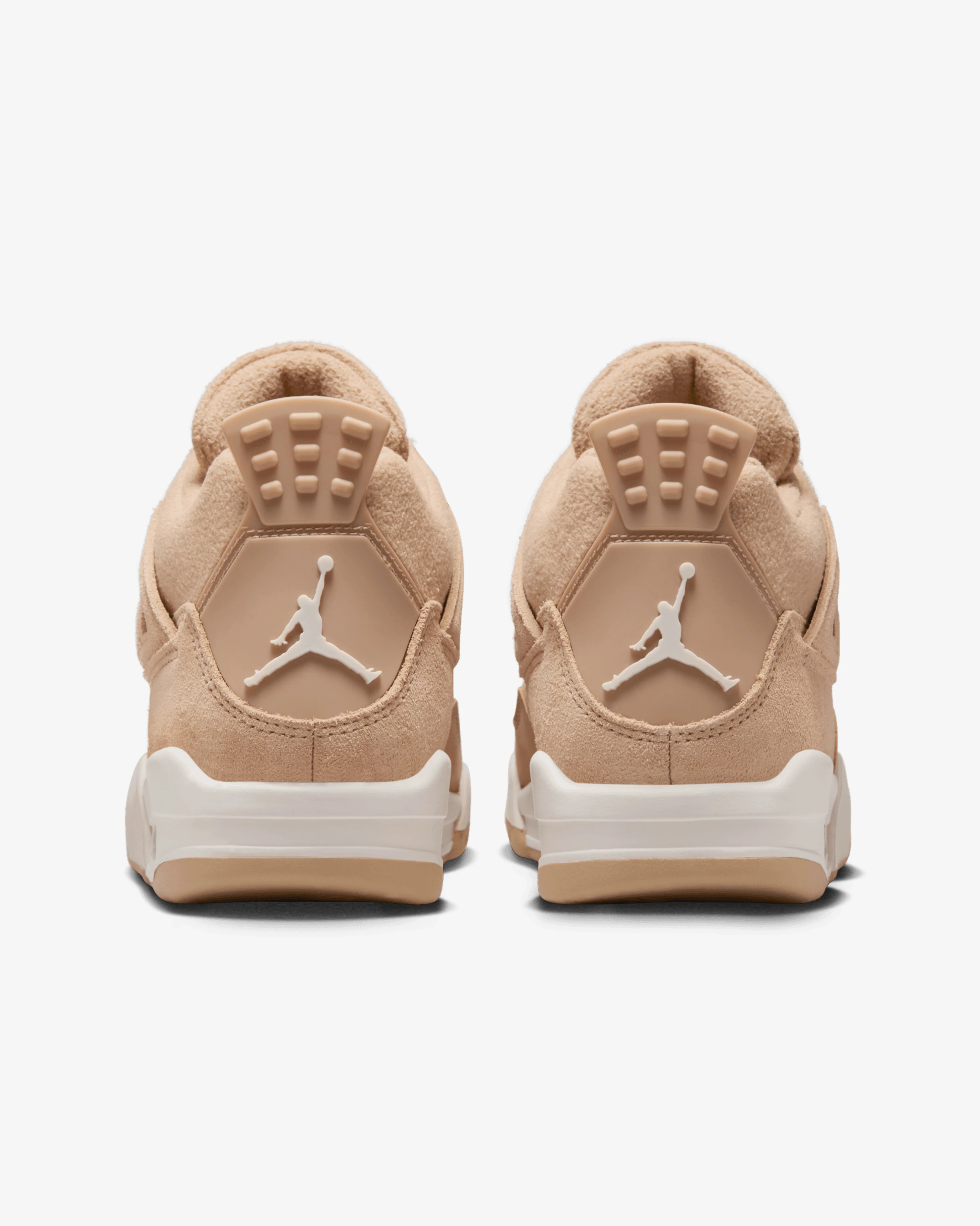Nike - Women's Air Jordan 4 Retro Sneakers - (Hemp/Light Orewood)