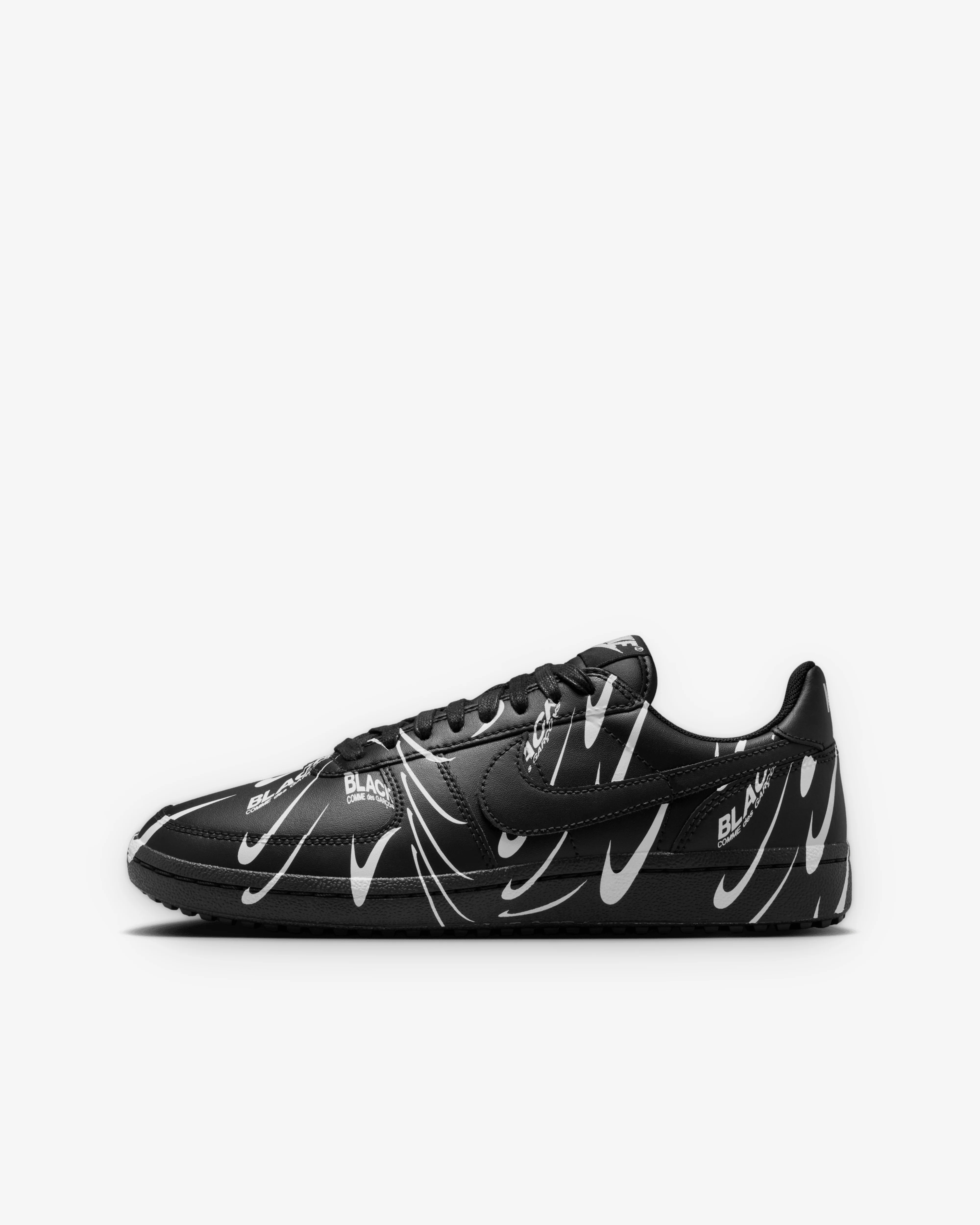 Black Comme des Garçons - Nike Field General '82 - (Black)