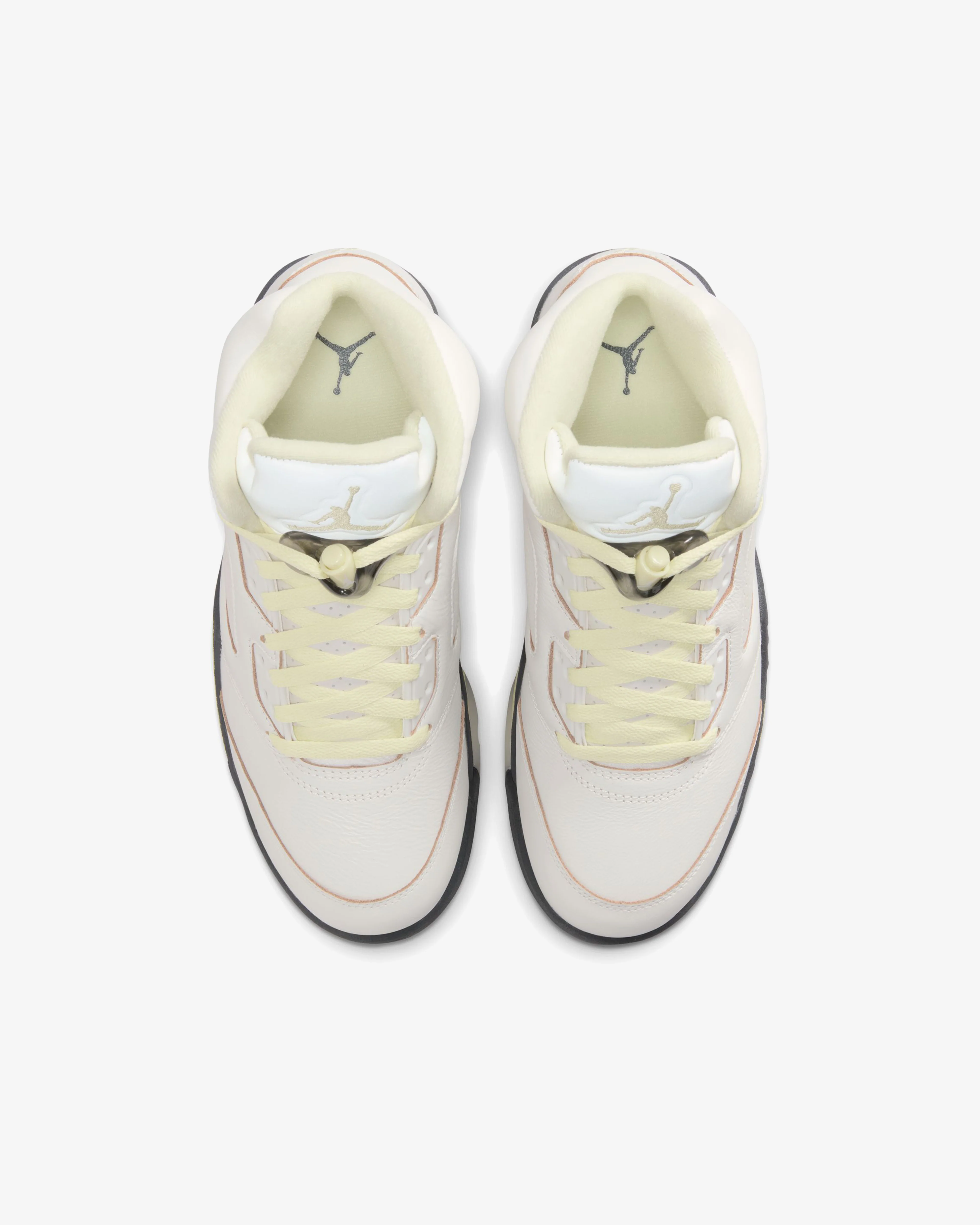 Nike - Women's Air Jordan 5 Retro Sneakers - (Sail Green)