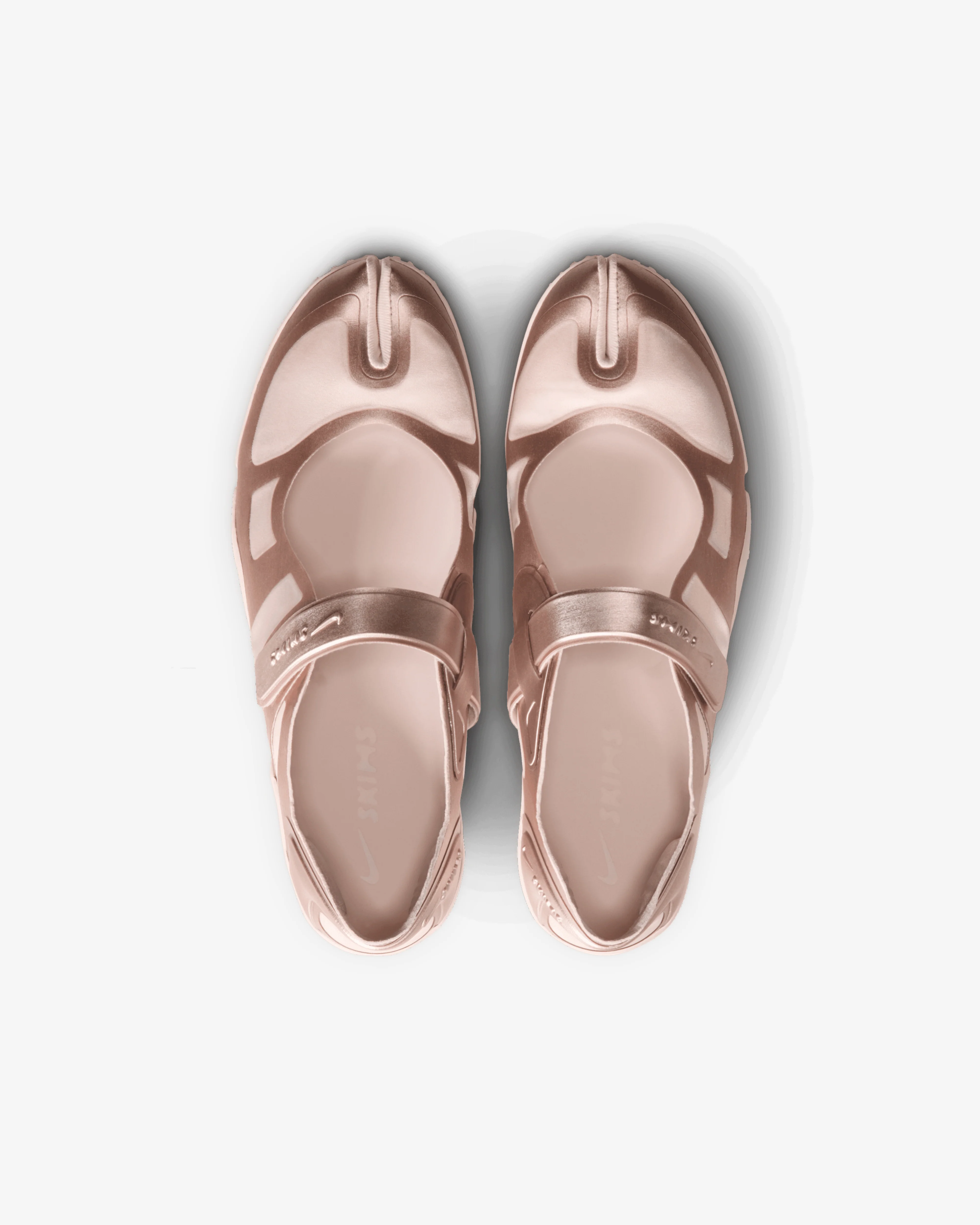 NikeSkims - Women's Rift Satin Sneakers - (Silt Red)