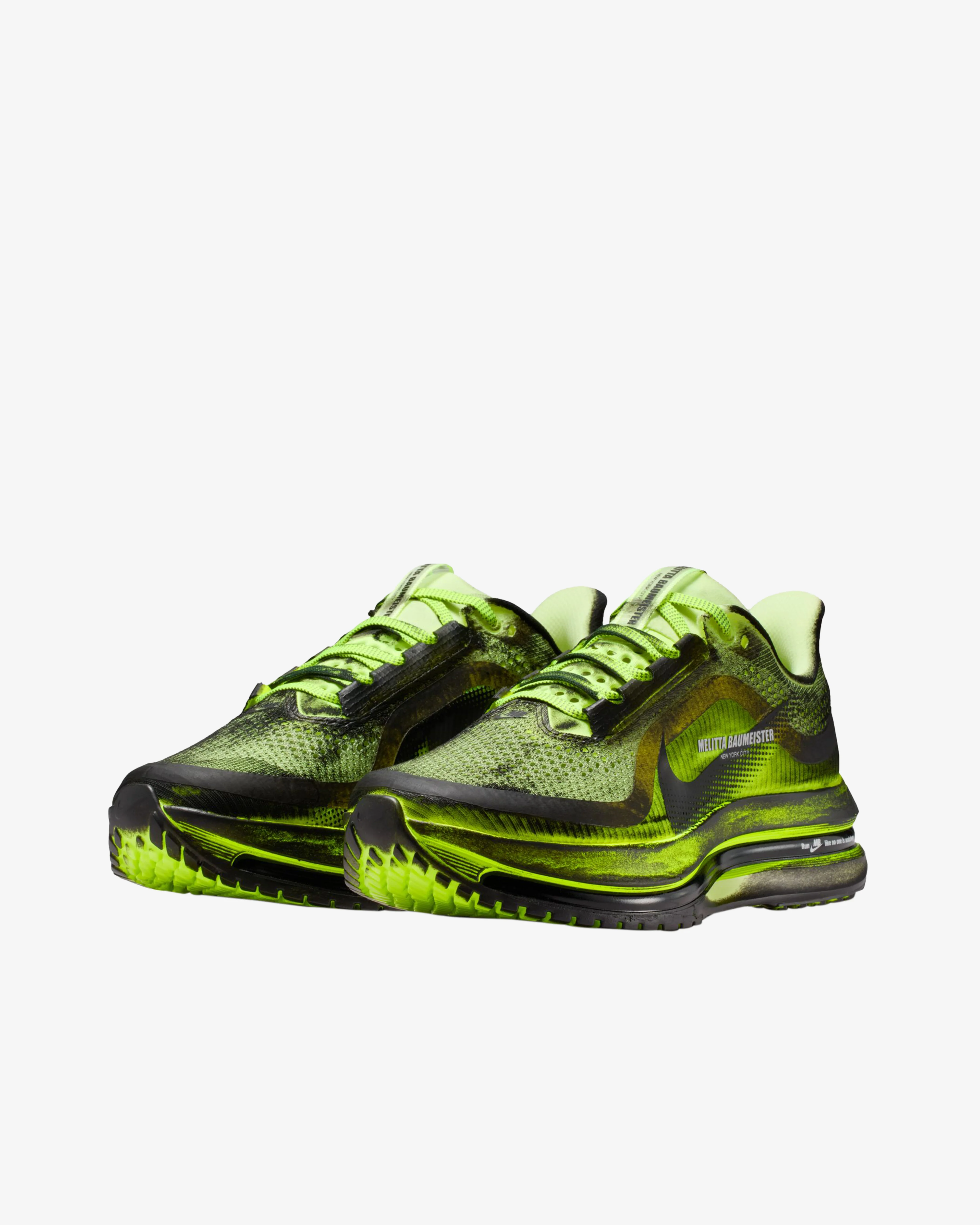 Nike - Women's Melitta Baumeister Pegasus Premium Sneakers - (Volt/Black)