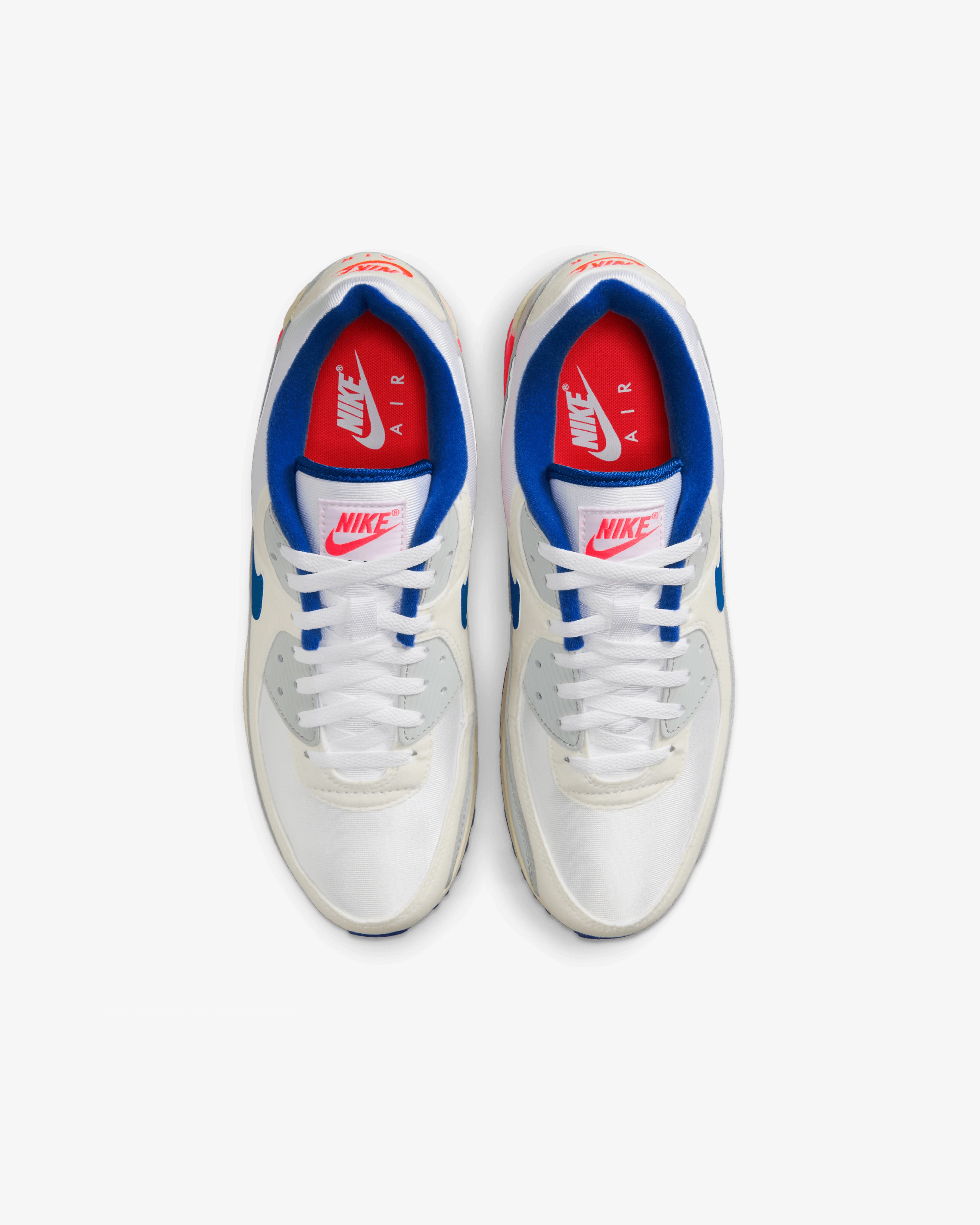 Nike - Men's Air Max 90 QS Sneakers - (Base Grey/Sport Royal)