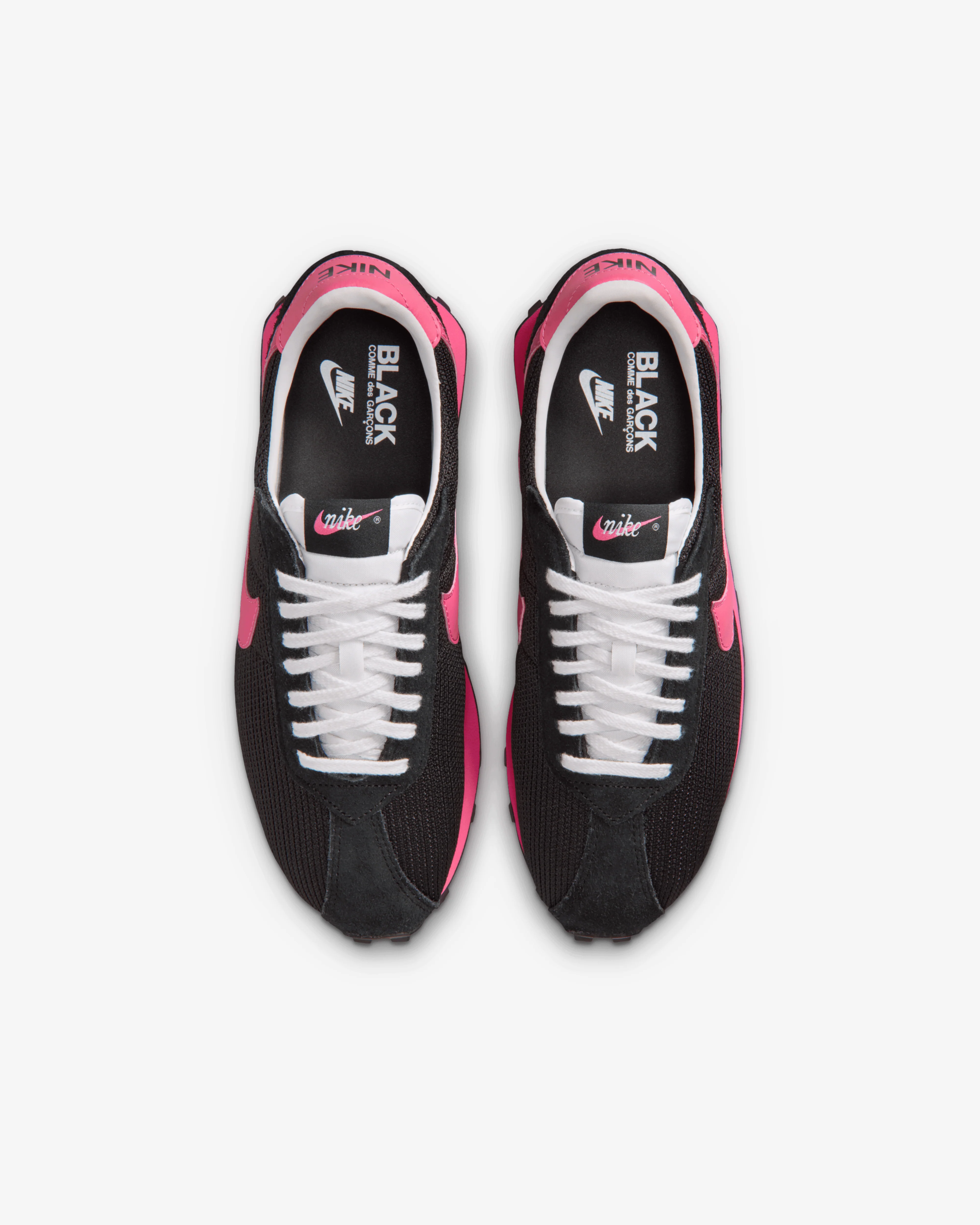 Black Comme des Garçons - Men's Nike LD-1000 SP Sneakers - (Black/Pink)