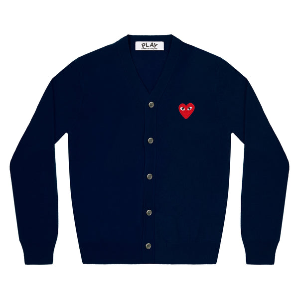 Play - Red Men’s Cardigan - (Navy)