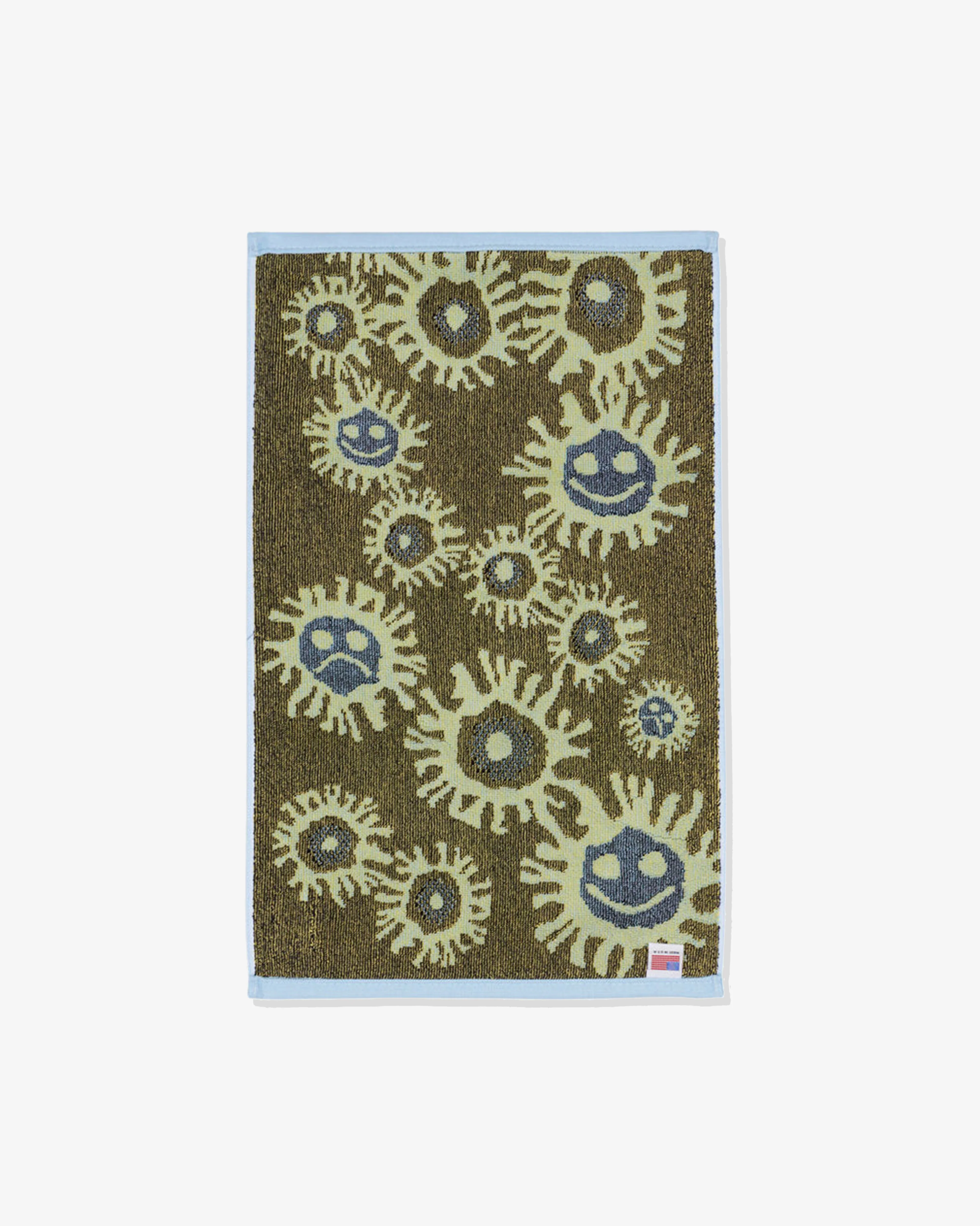 Brain Dead - Amoeba Bath Towel - (Light Blue)