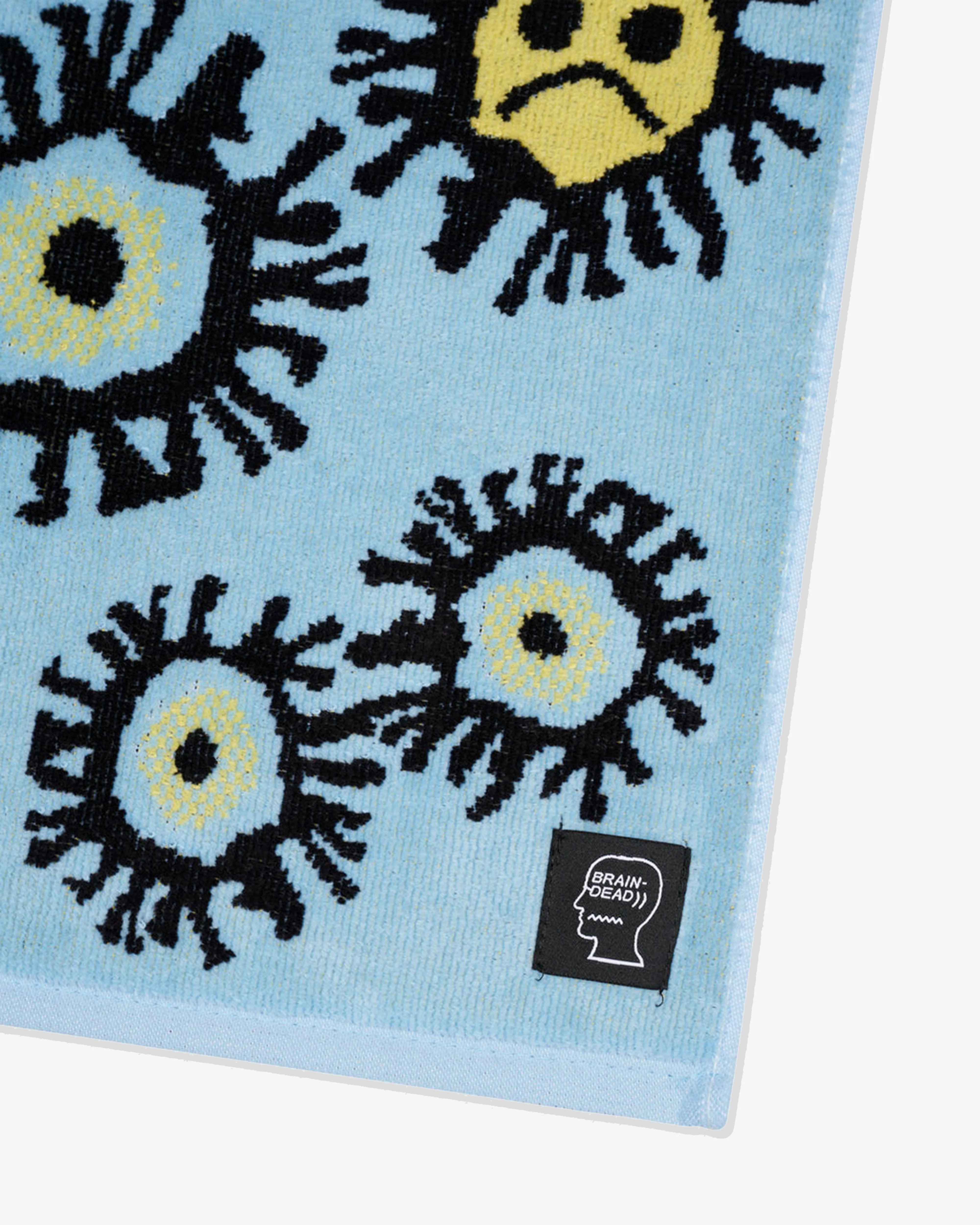 Brain Dead - Amoeba Bath Towel - (Light Blue)