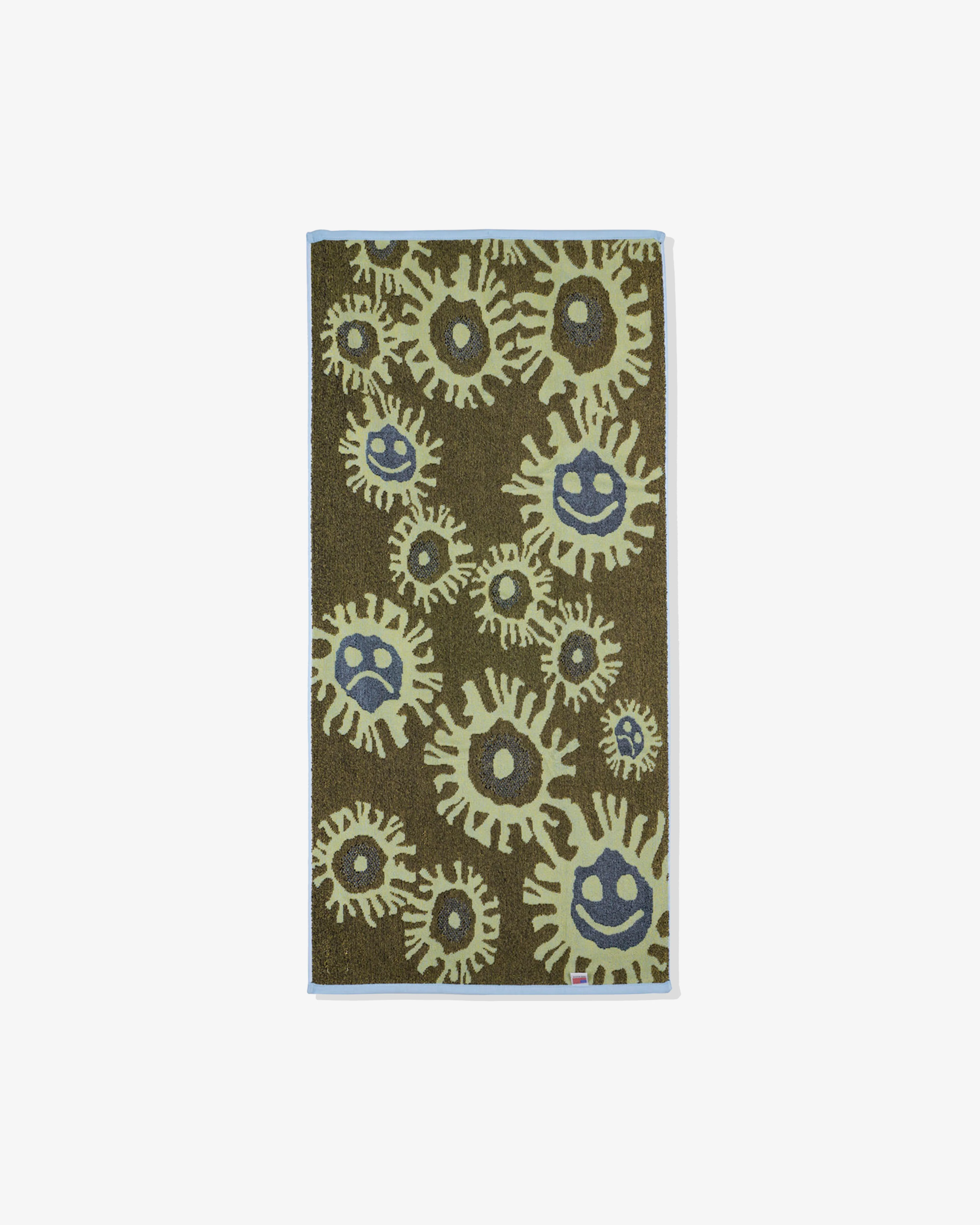 Brain Dead - Amoeba Hand Towel - (Light Blue)