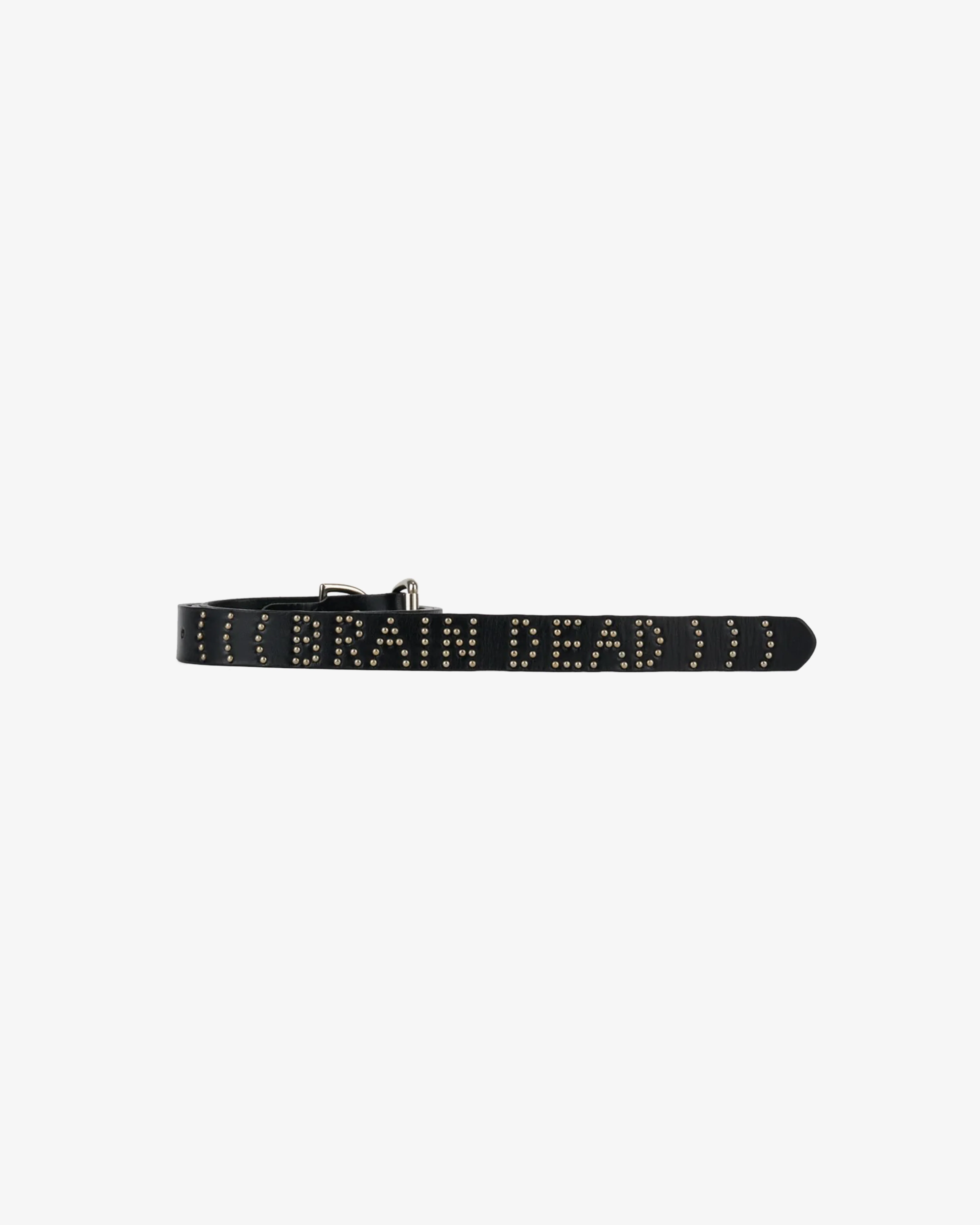 Brain Dead x Hollywood Trading Co. - Men's Studded Skinny Belt - (Black)
