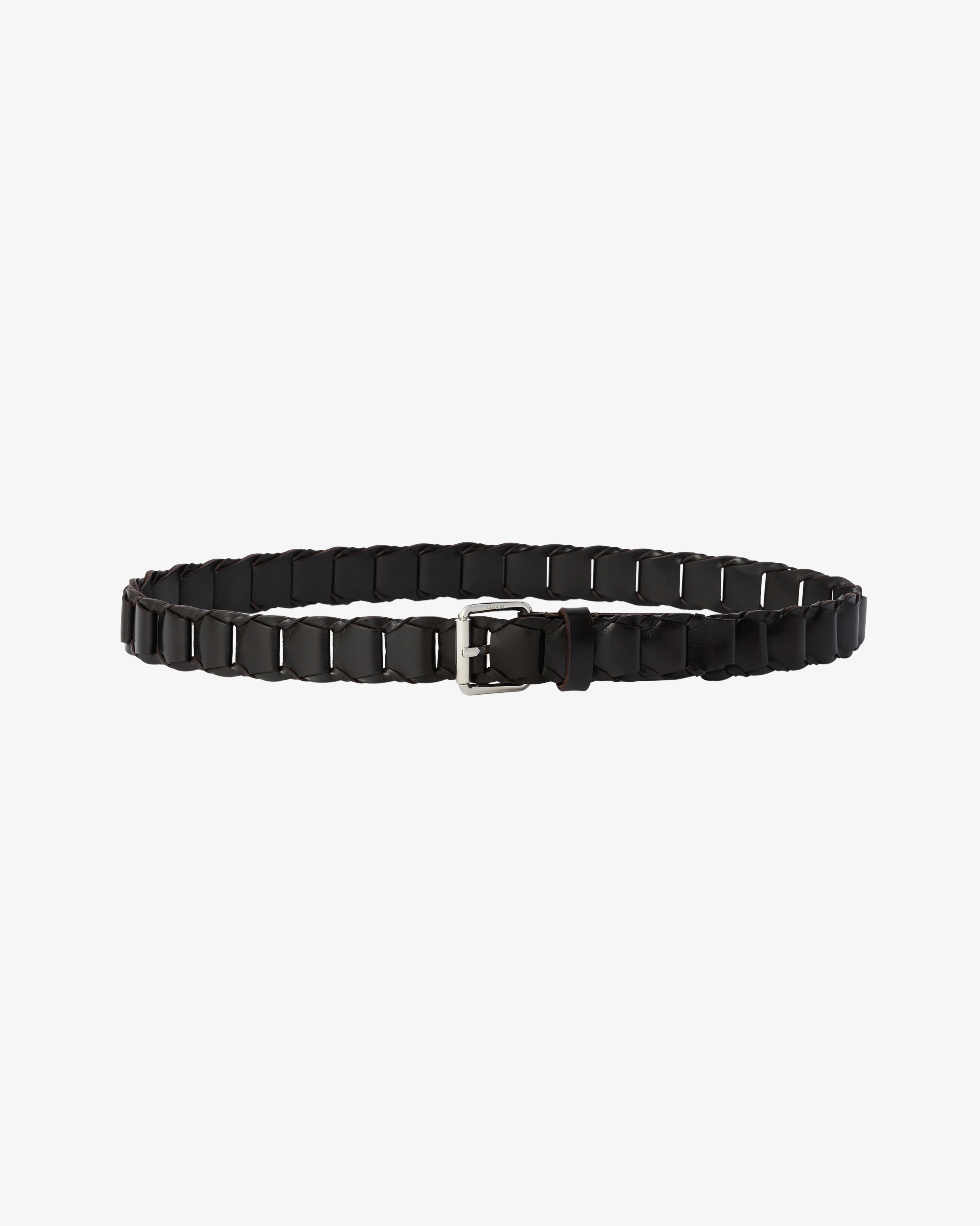 Lemaire - Women's Leather Link Belt - (Dark Brown)
