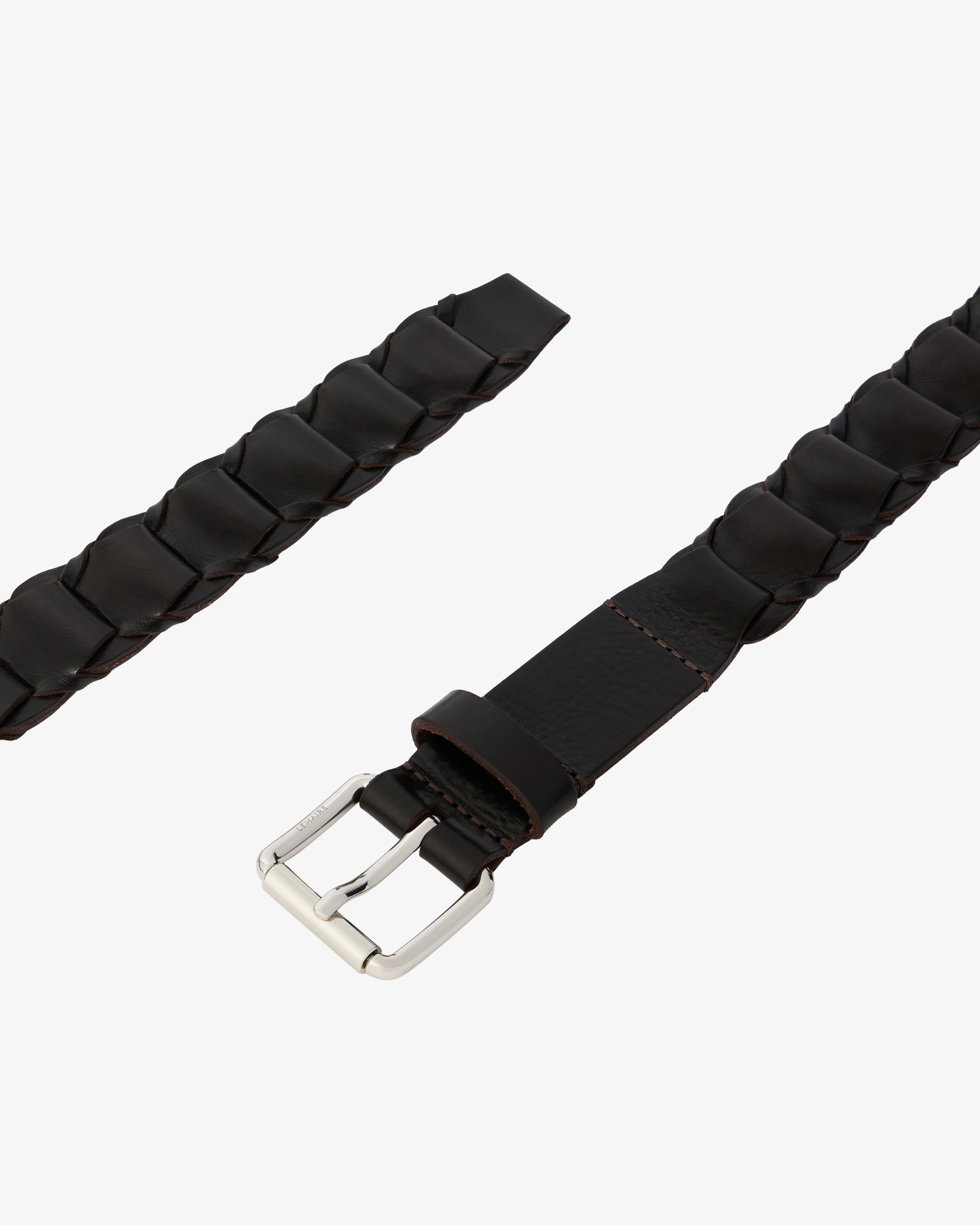 Lemaire - Women's Leather Link Belt - (Dark Brown)