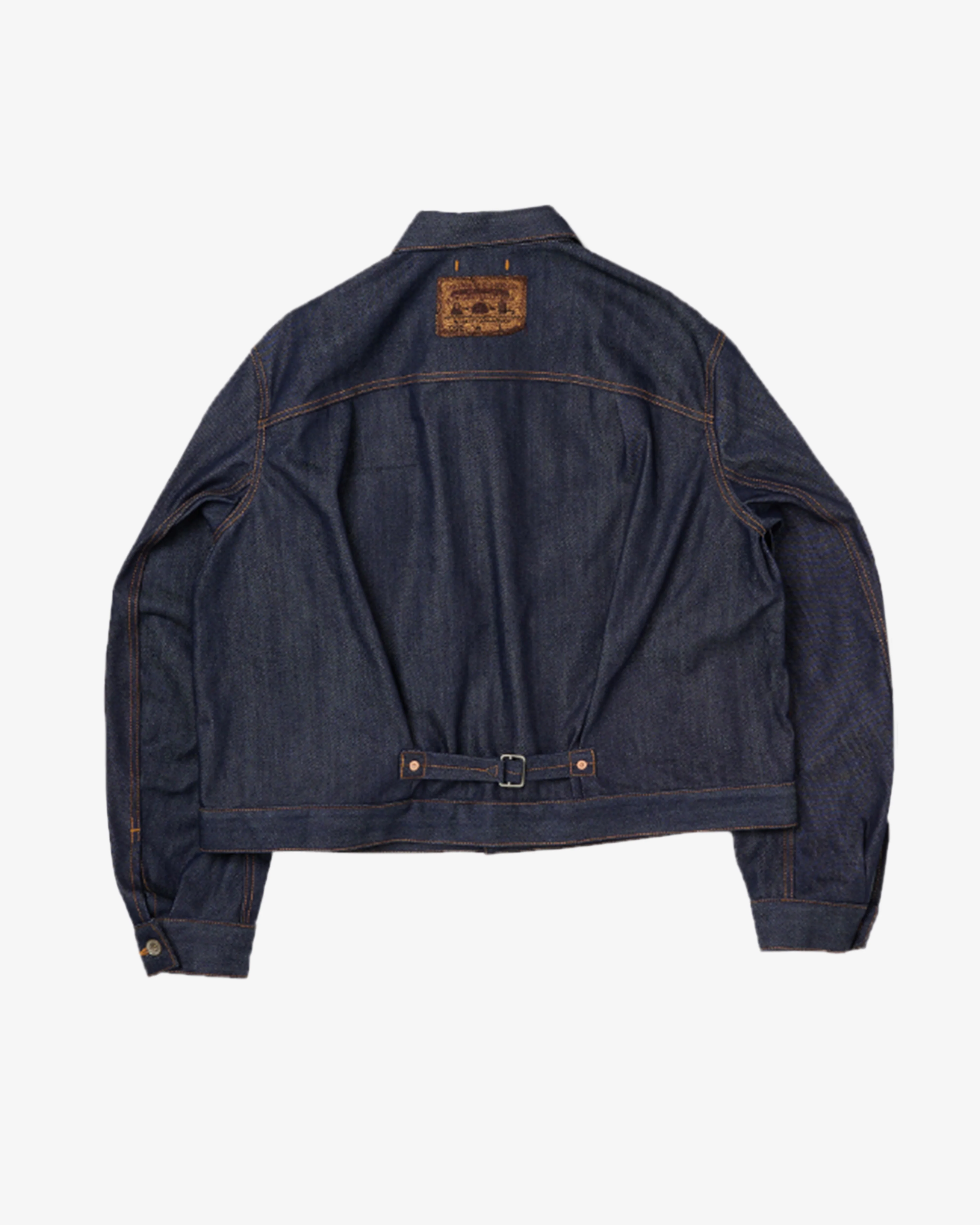 Doublet - Men's Air Yarn Raw Denim Jacket - (Indigo)