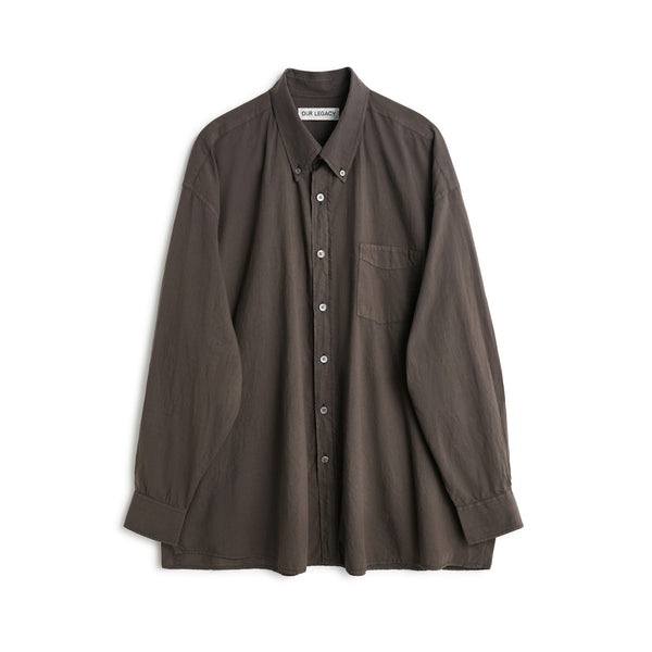 Our Legacy - Men
s Borrowed Shirt - (Grey)