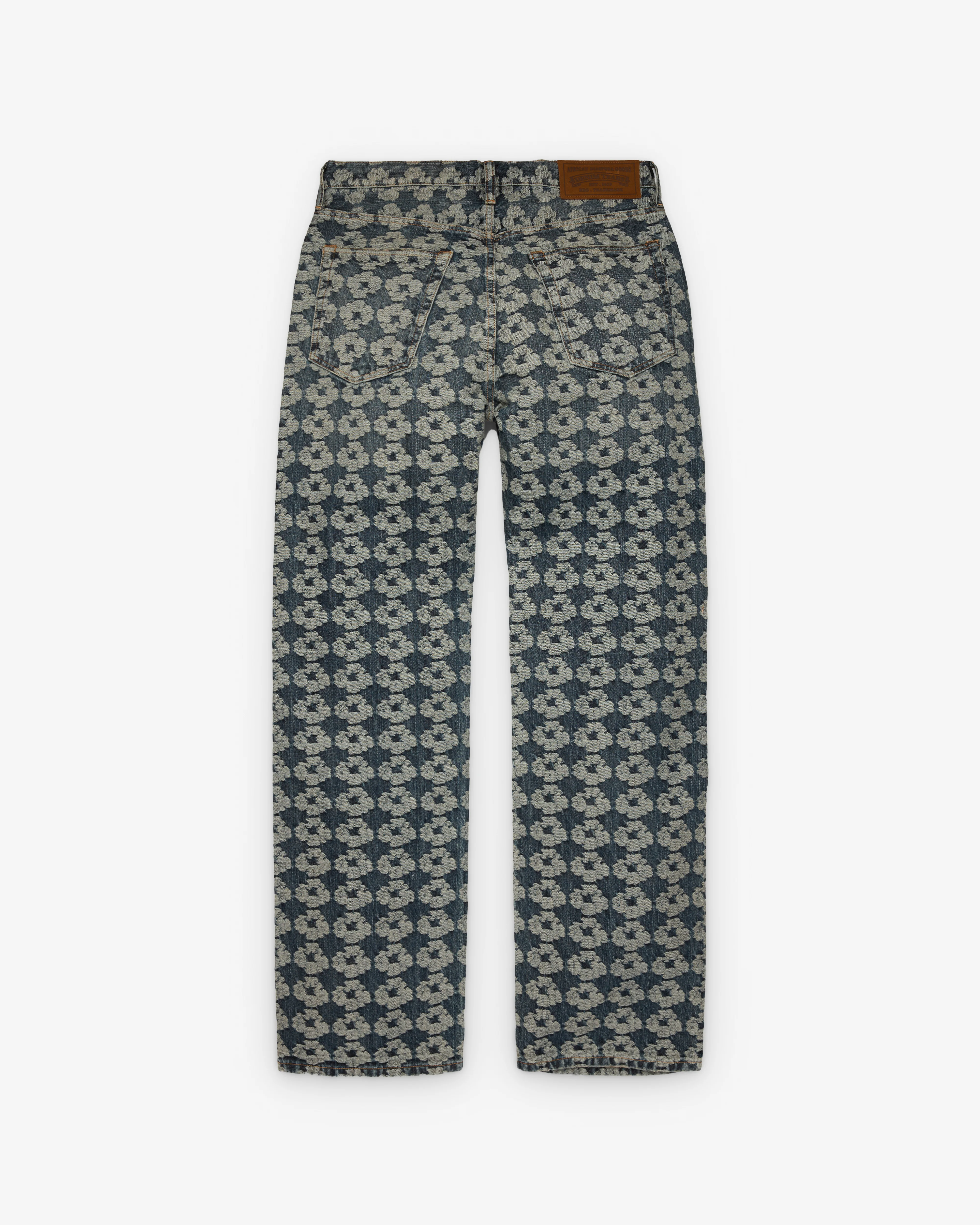 Denim Tears - Men's Baggy Jacquard Denim Pants - (Jacquard)