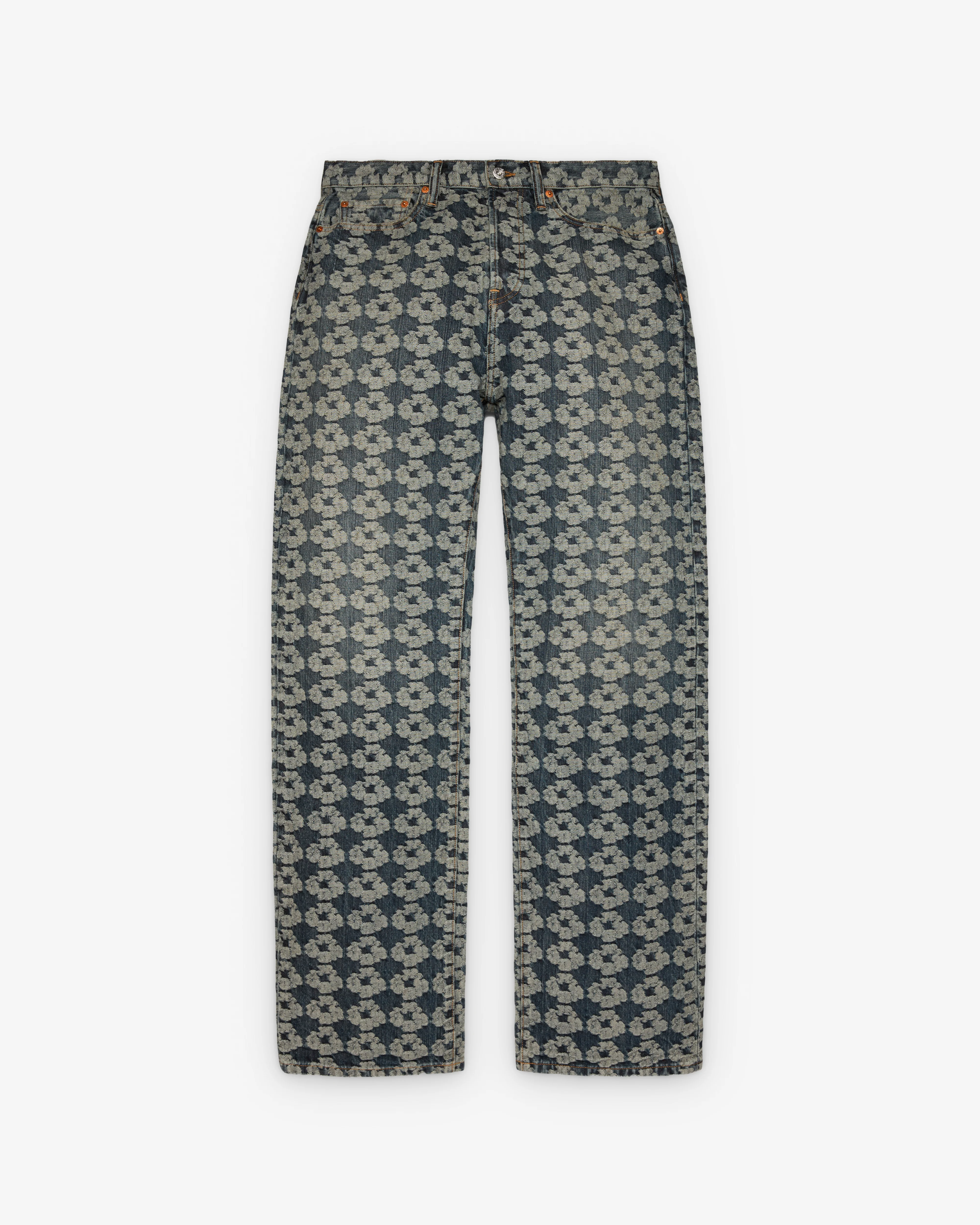 Denim Tears - Men's Baggy Jacquard Denim Pants - (Jacquard)