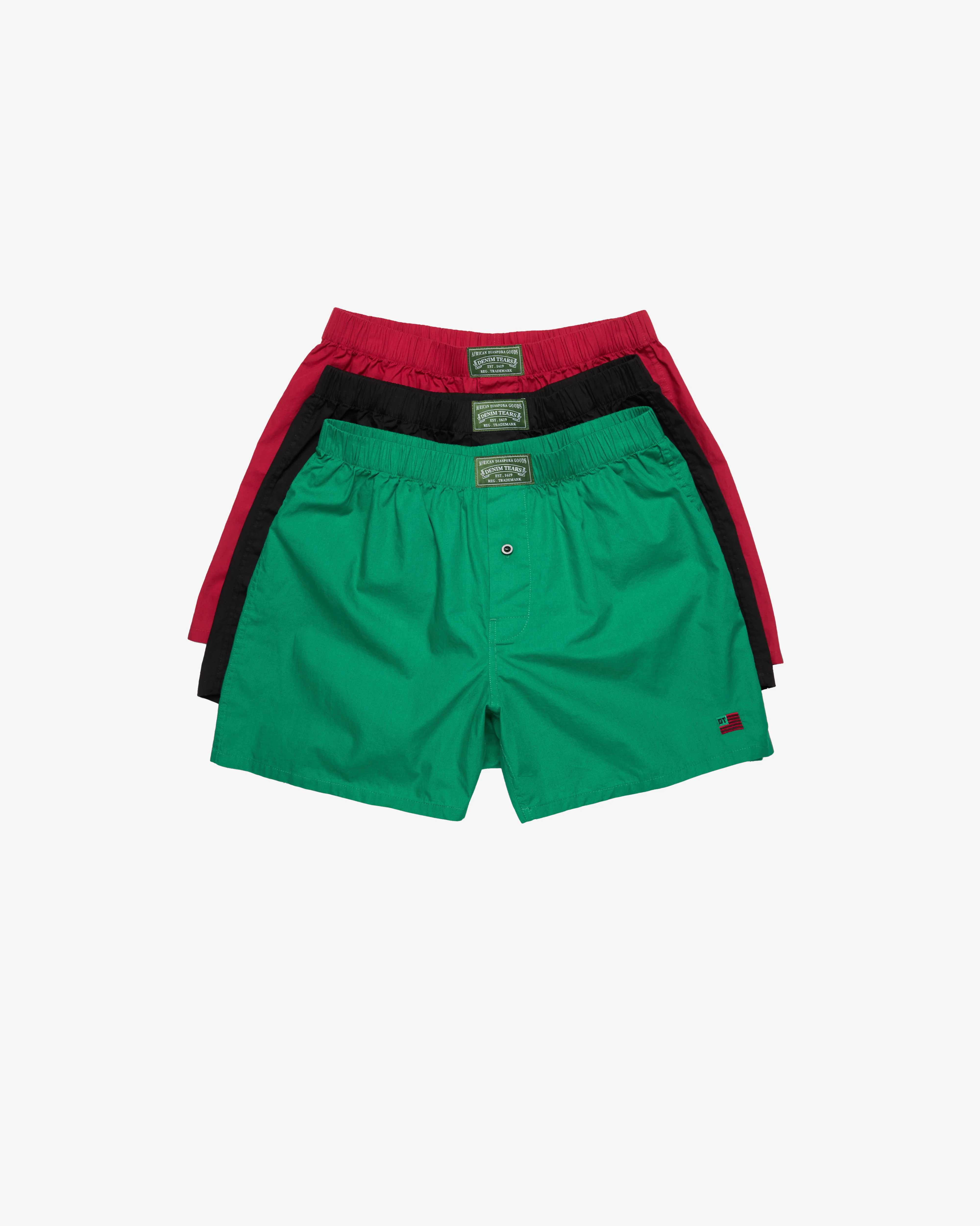 Denim Tears - Men's Boxer Short 3-Pack - (Multi)