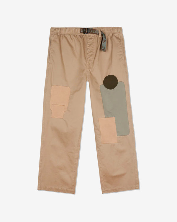 Brain Dead - Men
s Twill Patchwork Climber Pant - (Tan)