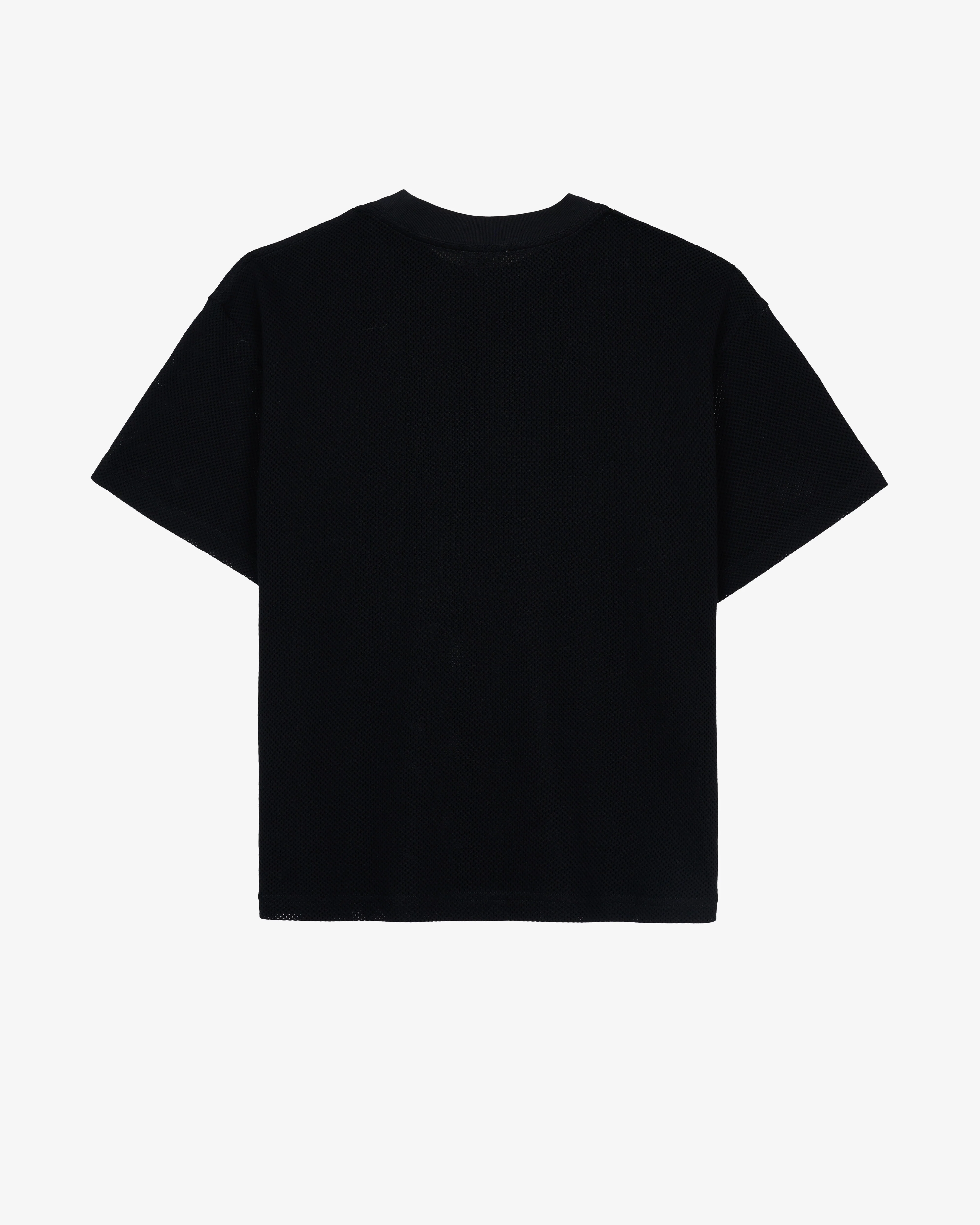 Brain Dead - Men's Folk Technology Mesh T-shirt - (Black) view 2, Click to Zoom in