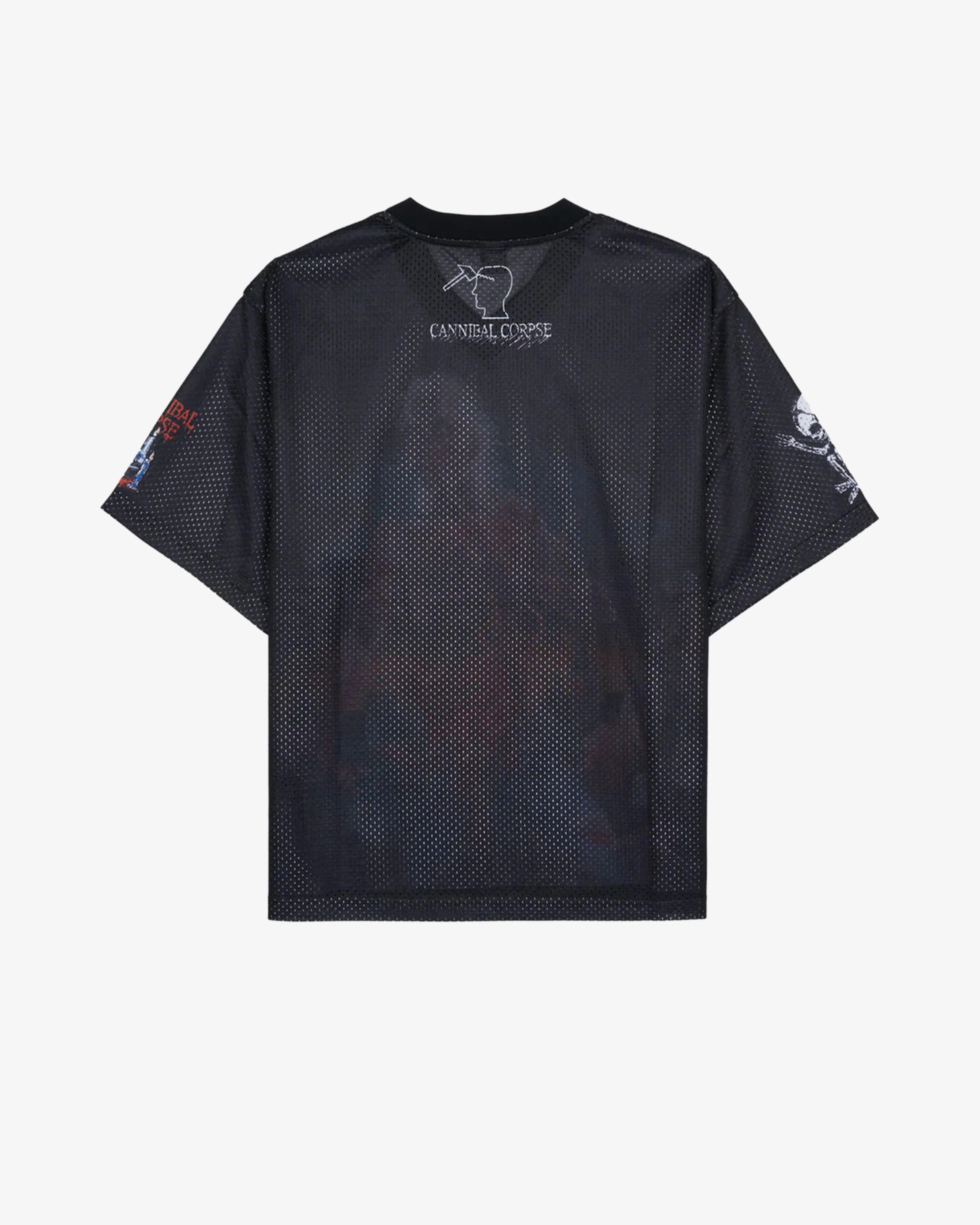 Brain Dead - Cannibal Corpse Men's Football Jersey - (Black) view 2, Click to Zoom in
