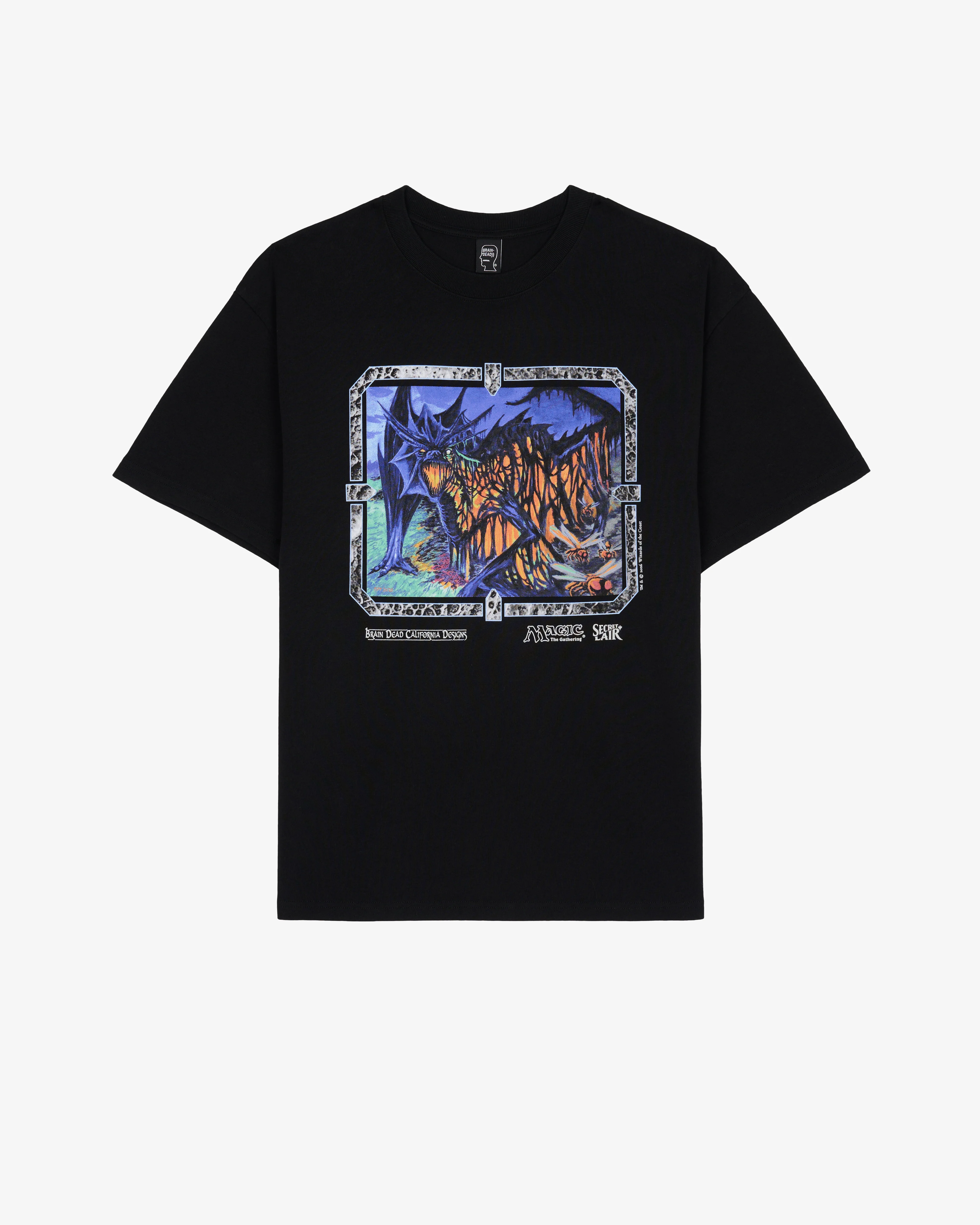 Brain Dead - Men's Magic: The Gathering Secret Lair Feast Tee - (Black)