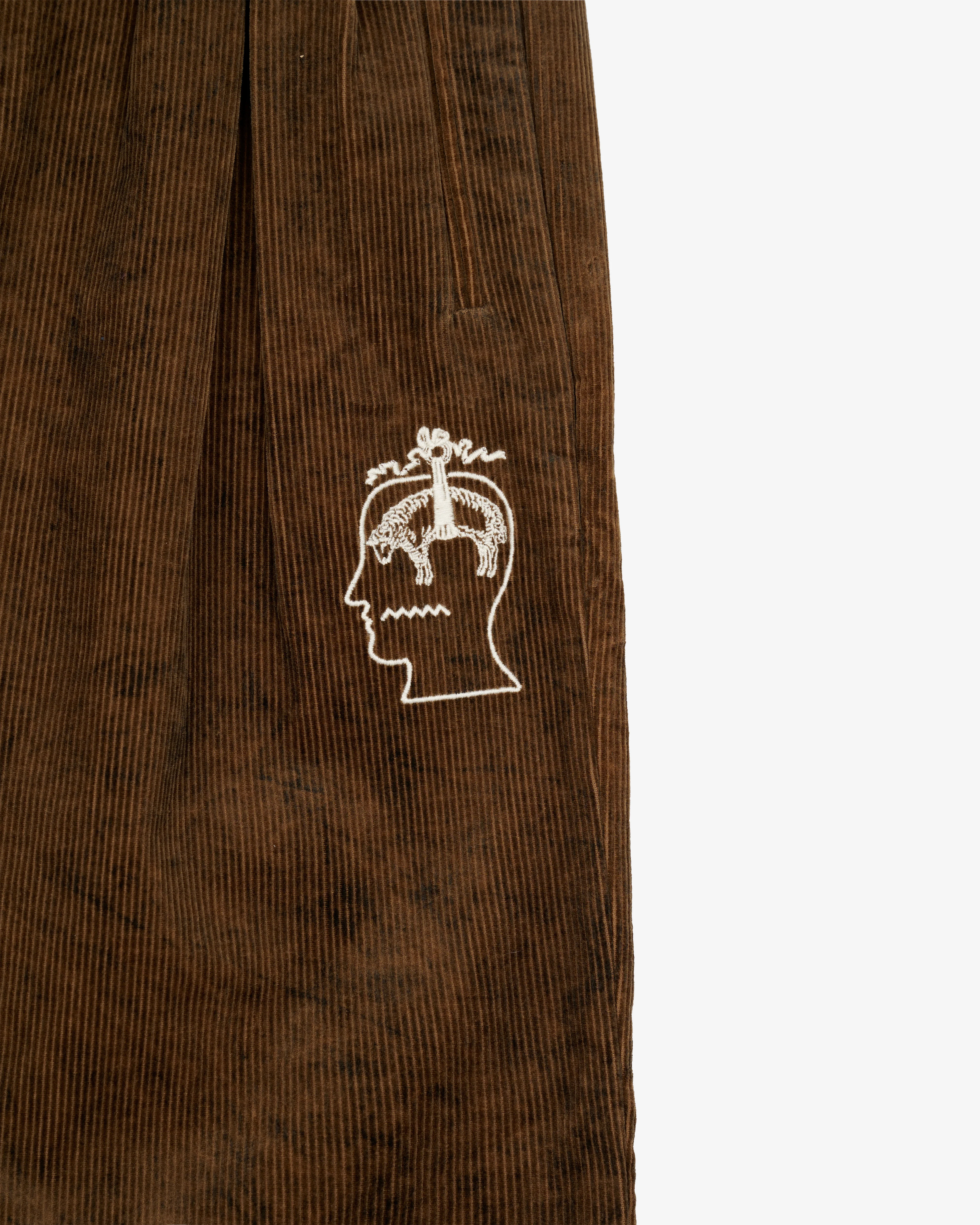 Brain Dead - Men's Brooks Brothers California Pleated Trouser - (Brown)