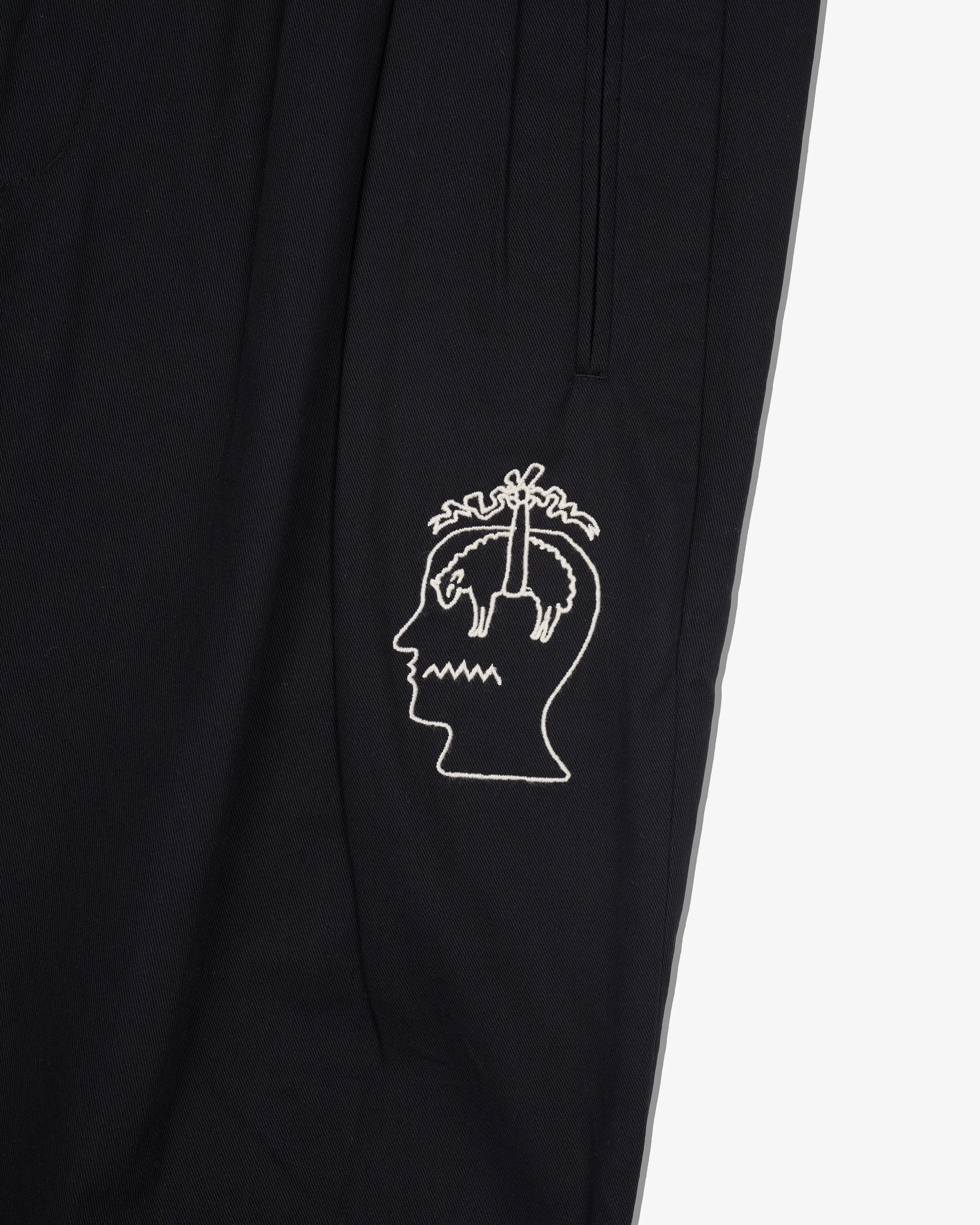 Brain Dead - Brooks Brothers Men's California Pleated Chino Trousers - (Black)