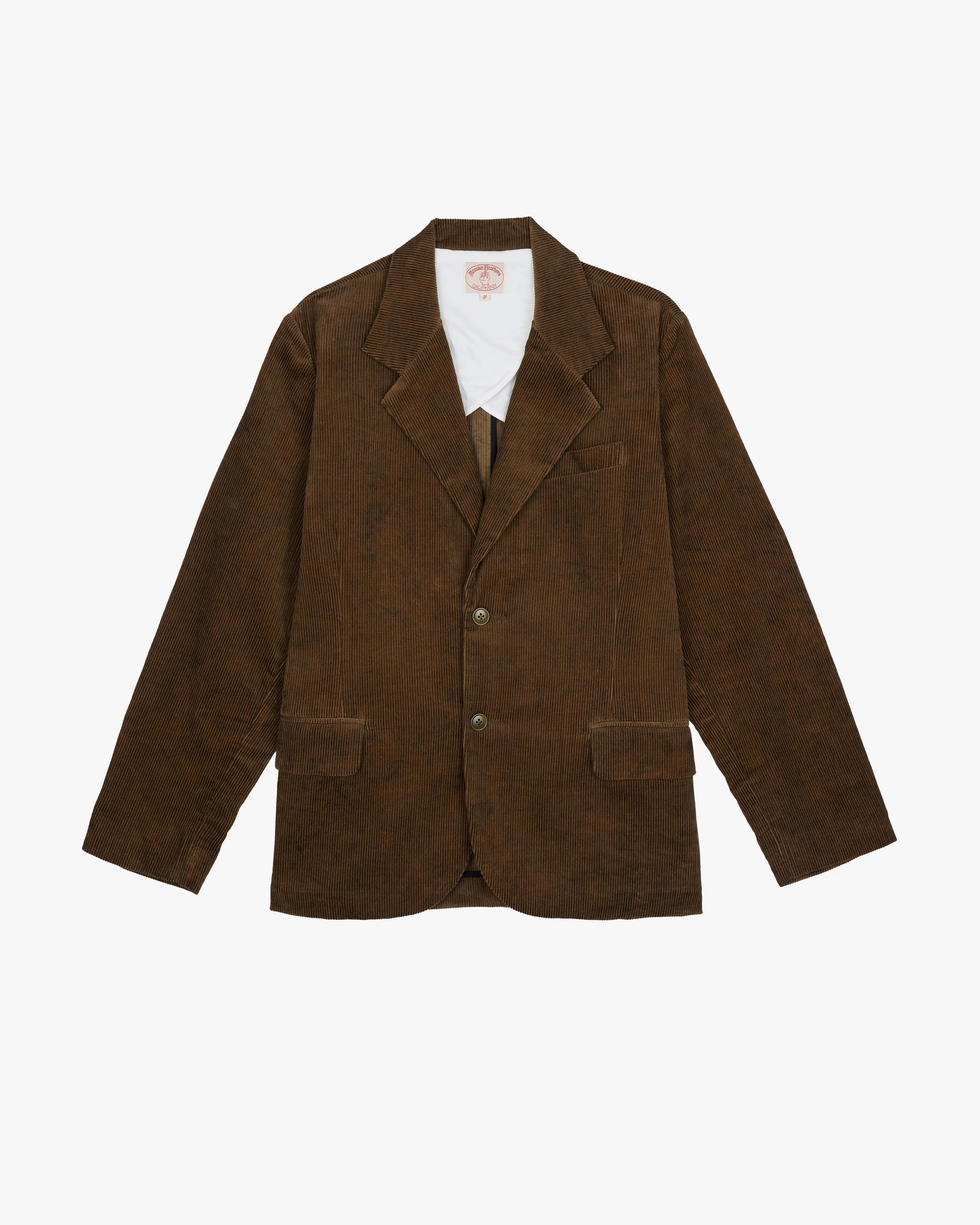 Brain Dead - Men's Brooks Brothers California Suit Jacket - (Brown) view 1, Click to Zoom in