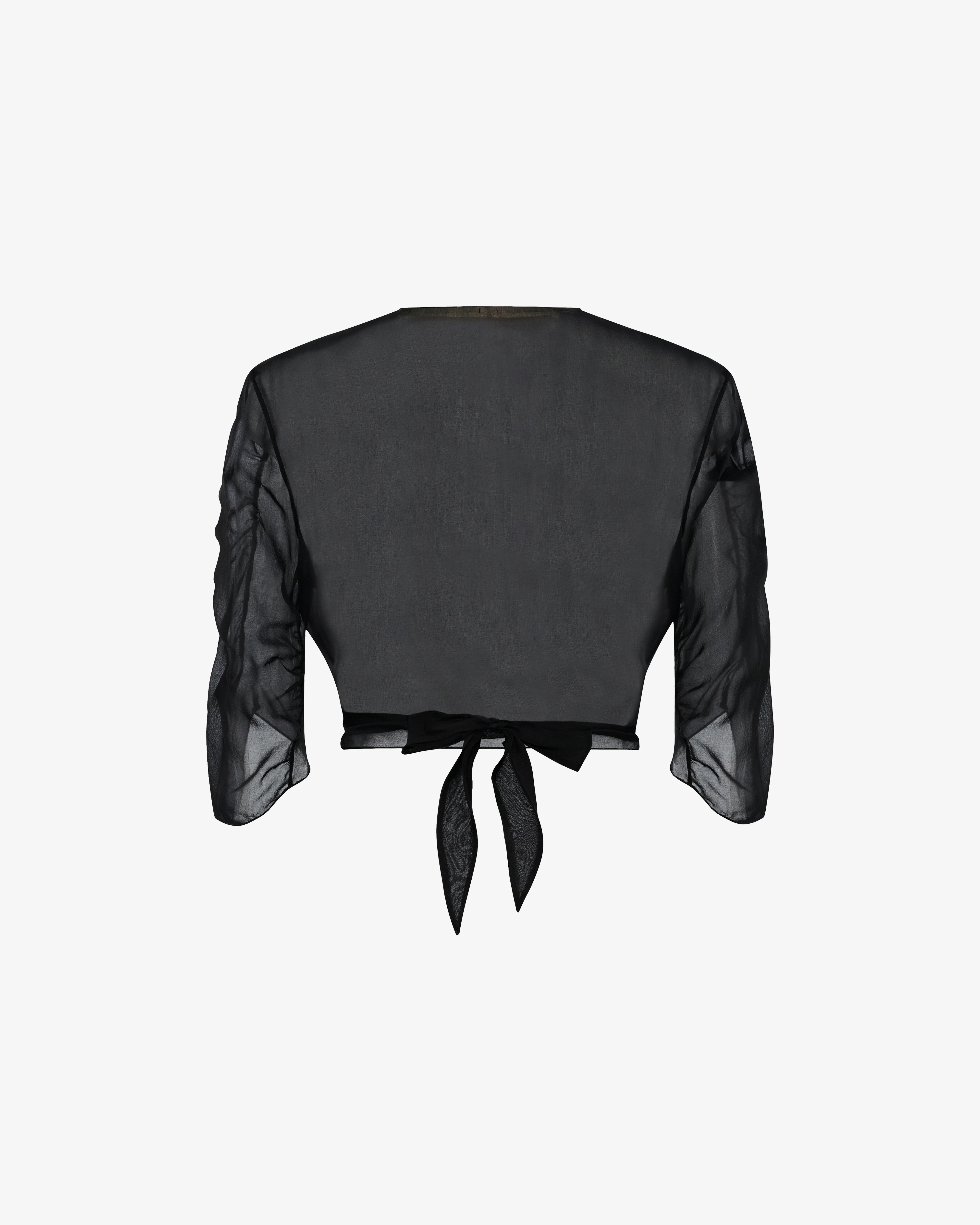 Colleen Allen - Women's Chiffon Ballet Top - (Black)