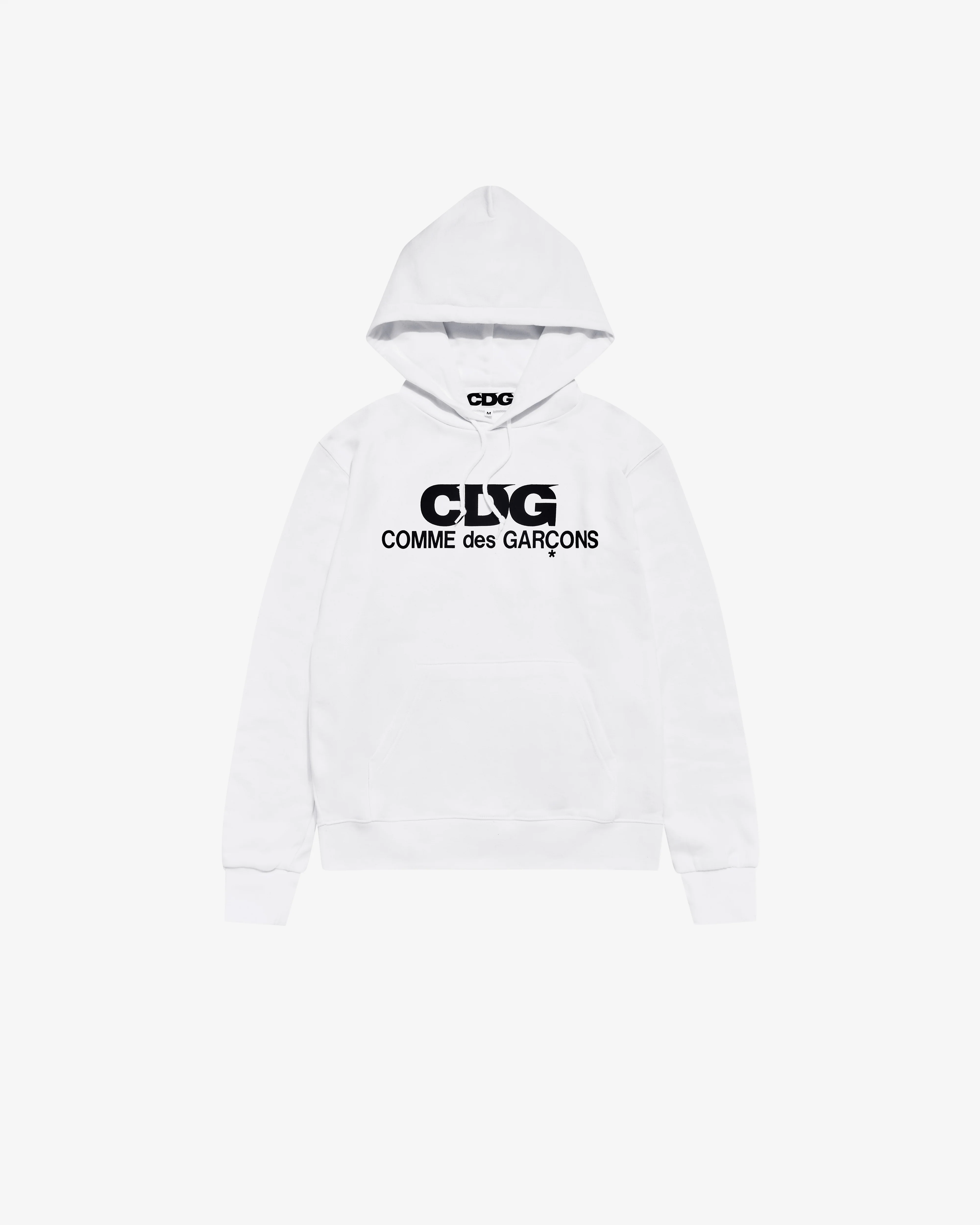 CDG - Logo Hooded Sweatshirt - (White)