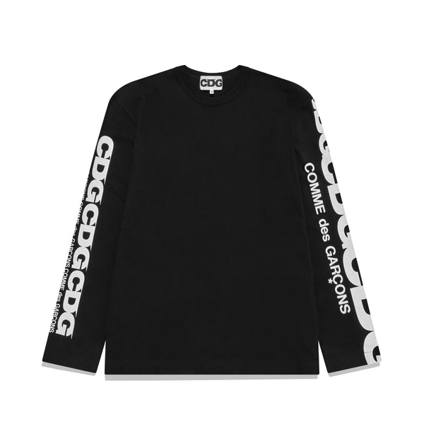 CDG - Long Sleeve T-Shirt - (Black)