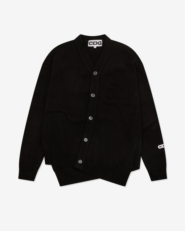 CDG - Lochaven of Scotland Bias Cardigan - (Black)