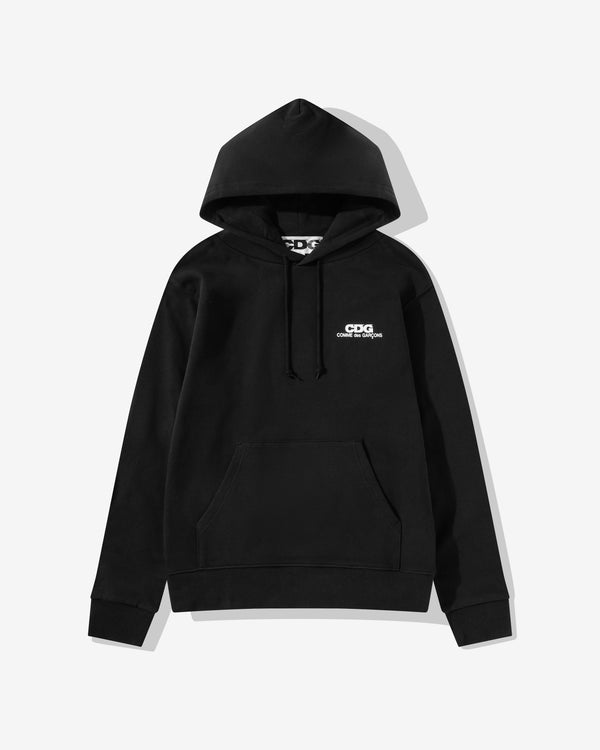 CDG - Logo Hooded Sweatshirt - (Black)